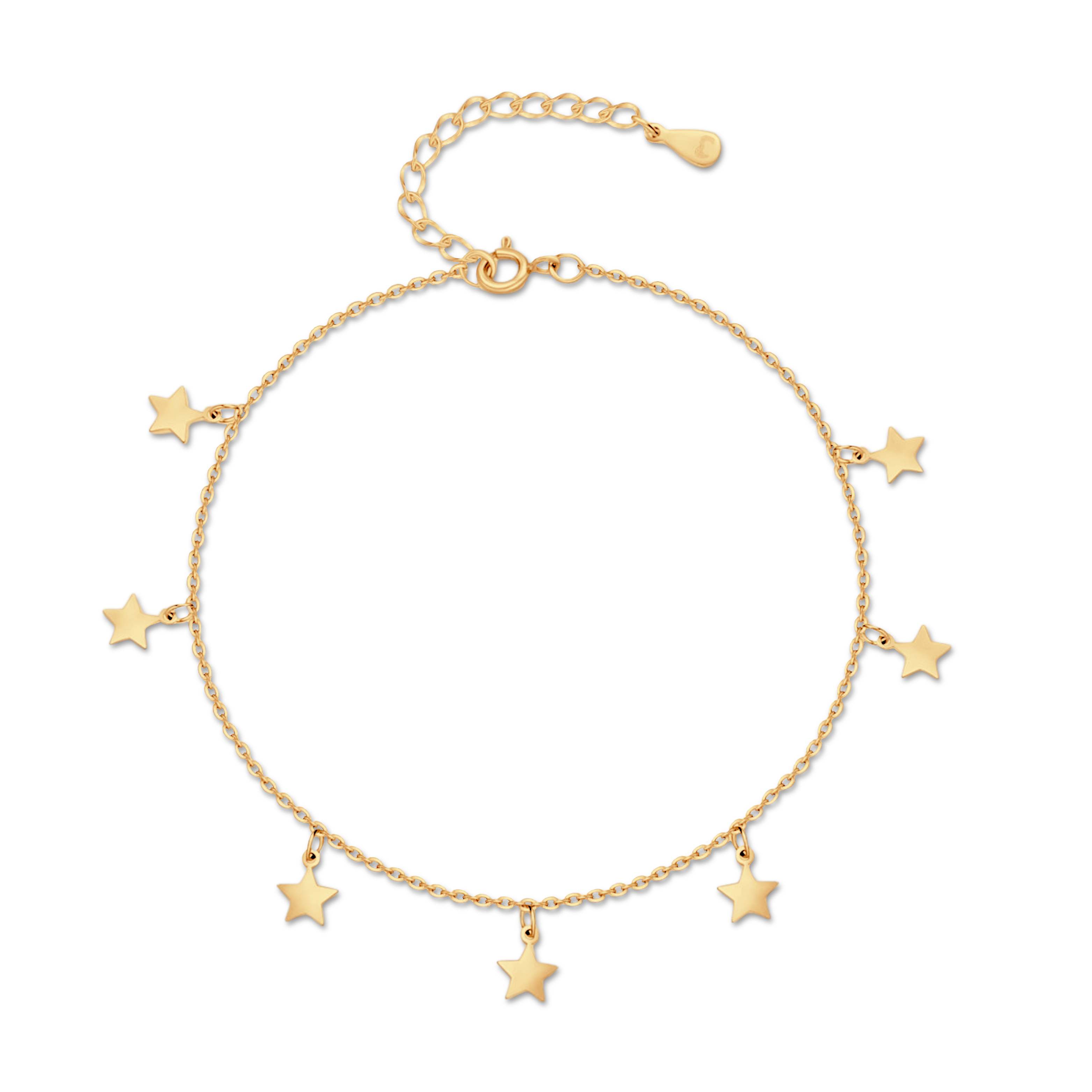 Bracelet de cheville Pluie Étoilée