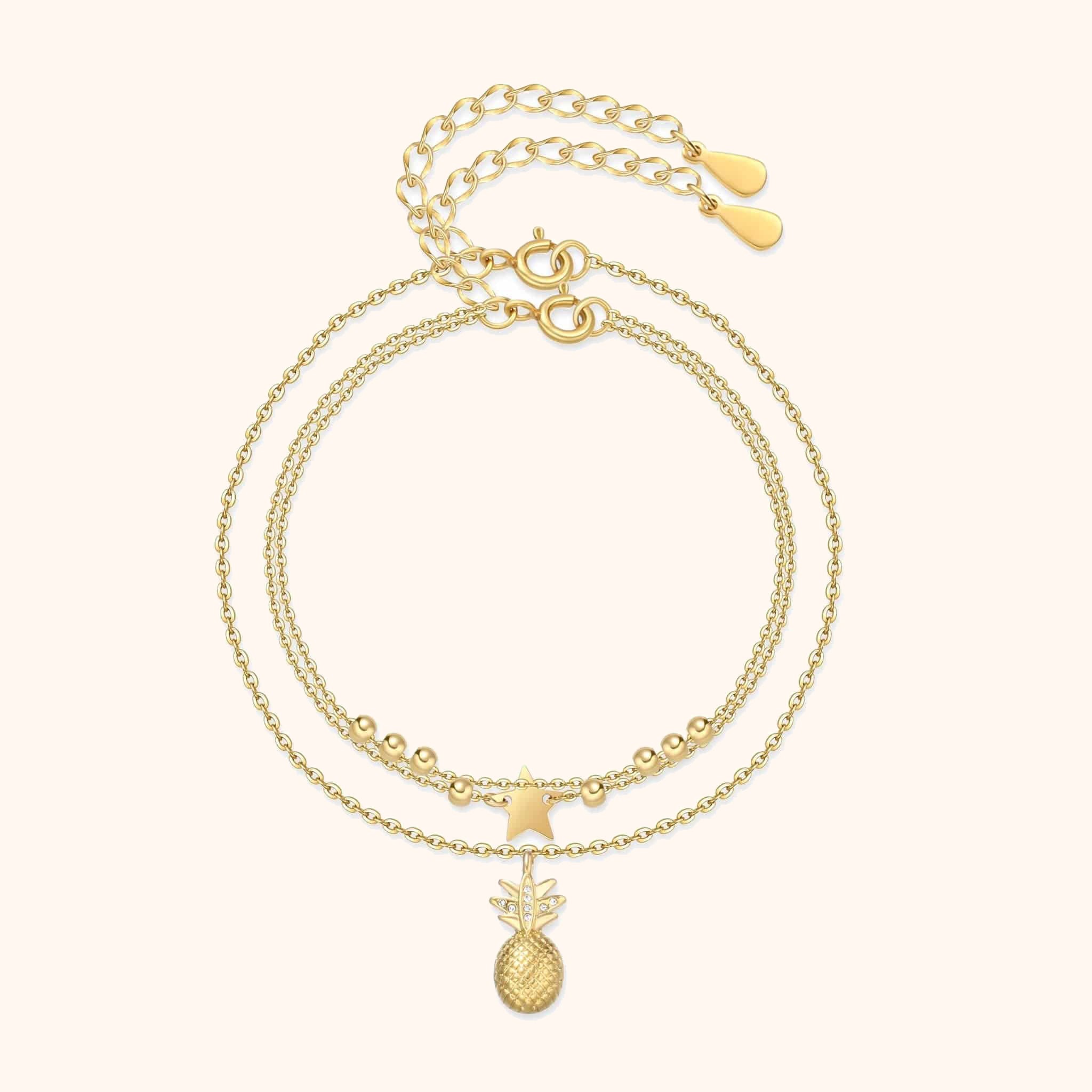 Bracelet de cheville "Été" - LaMaisonDesBijoux