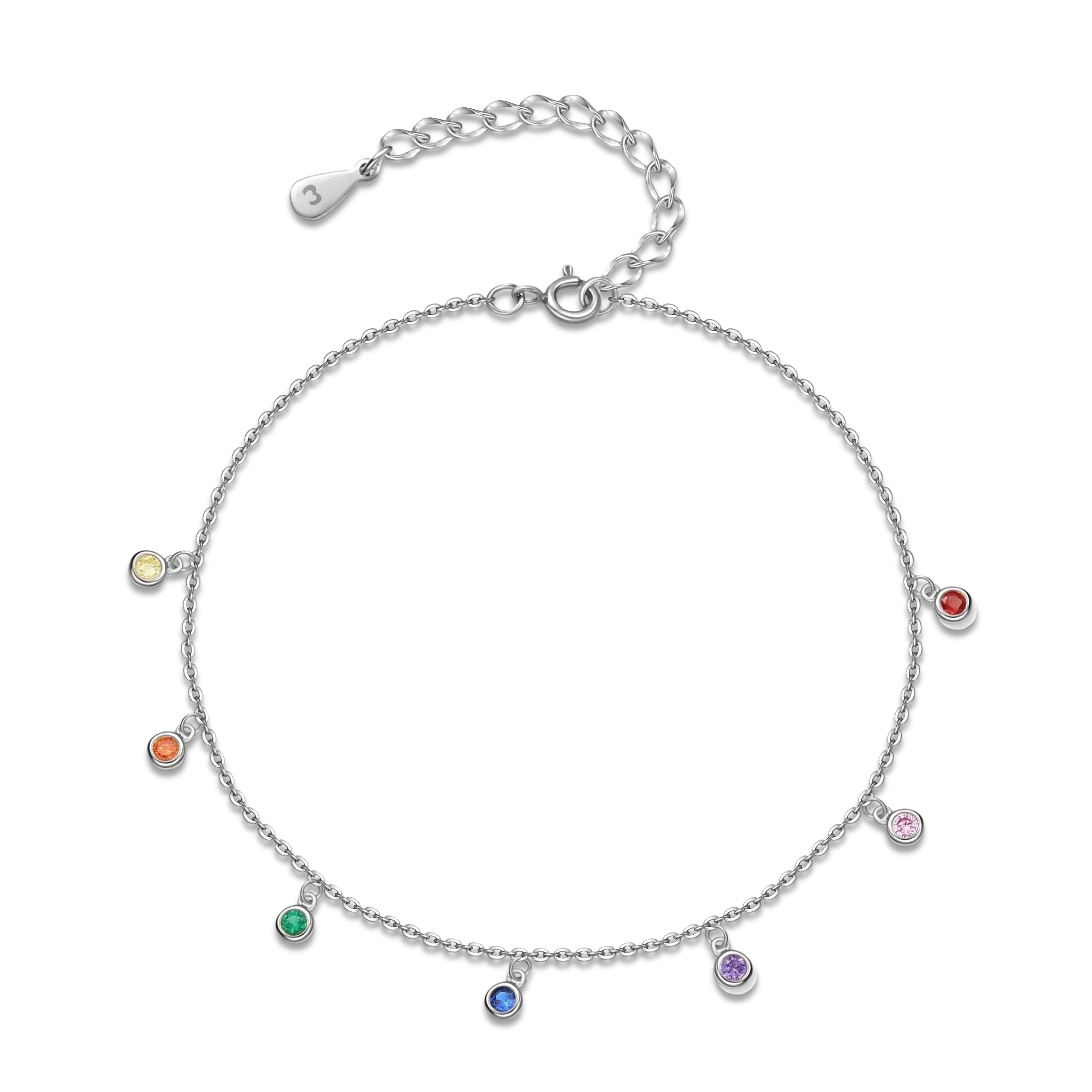 Bracelet de cheville Petits Brillants