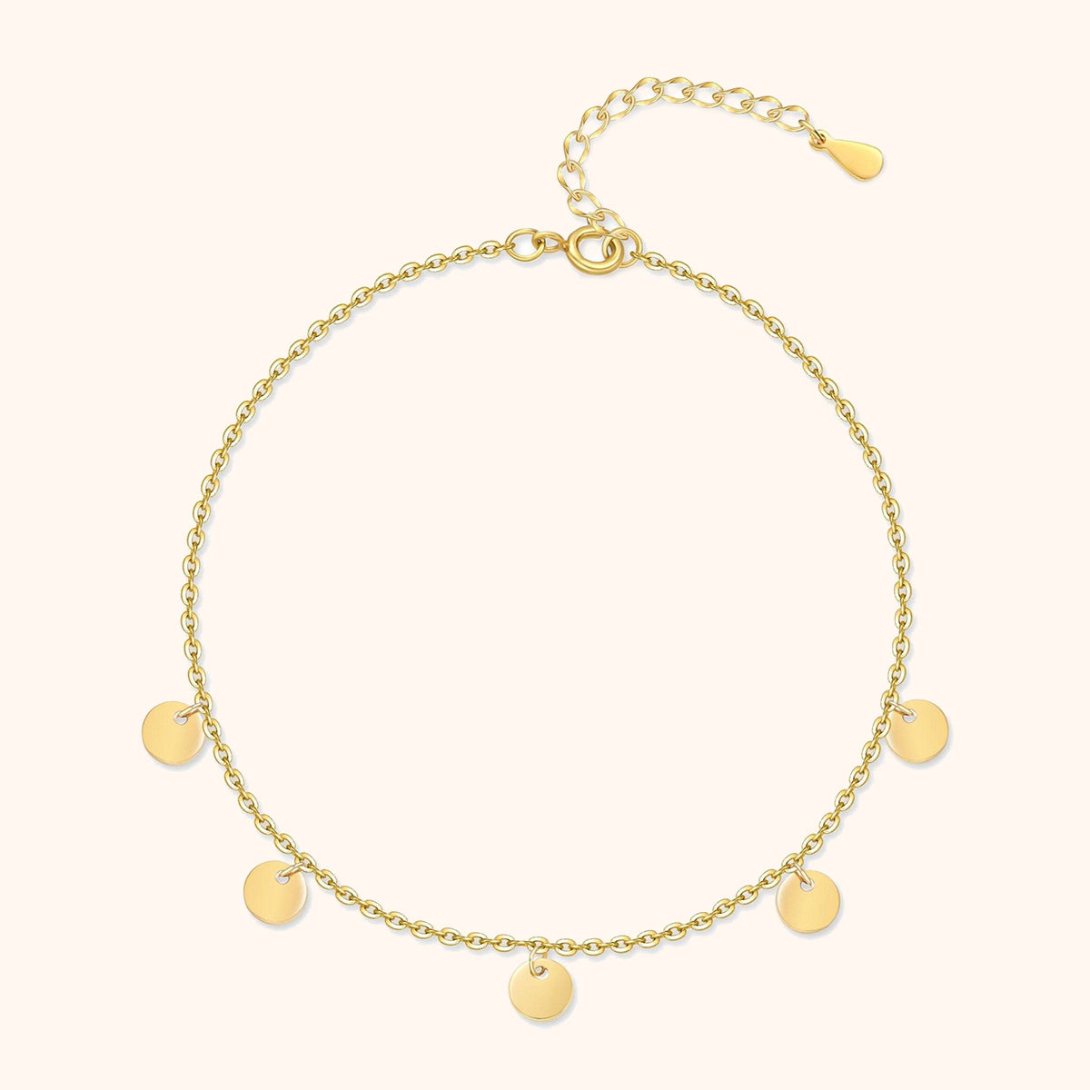 Bracelet de cheville Cercles - LaMaisonDesBijoux