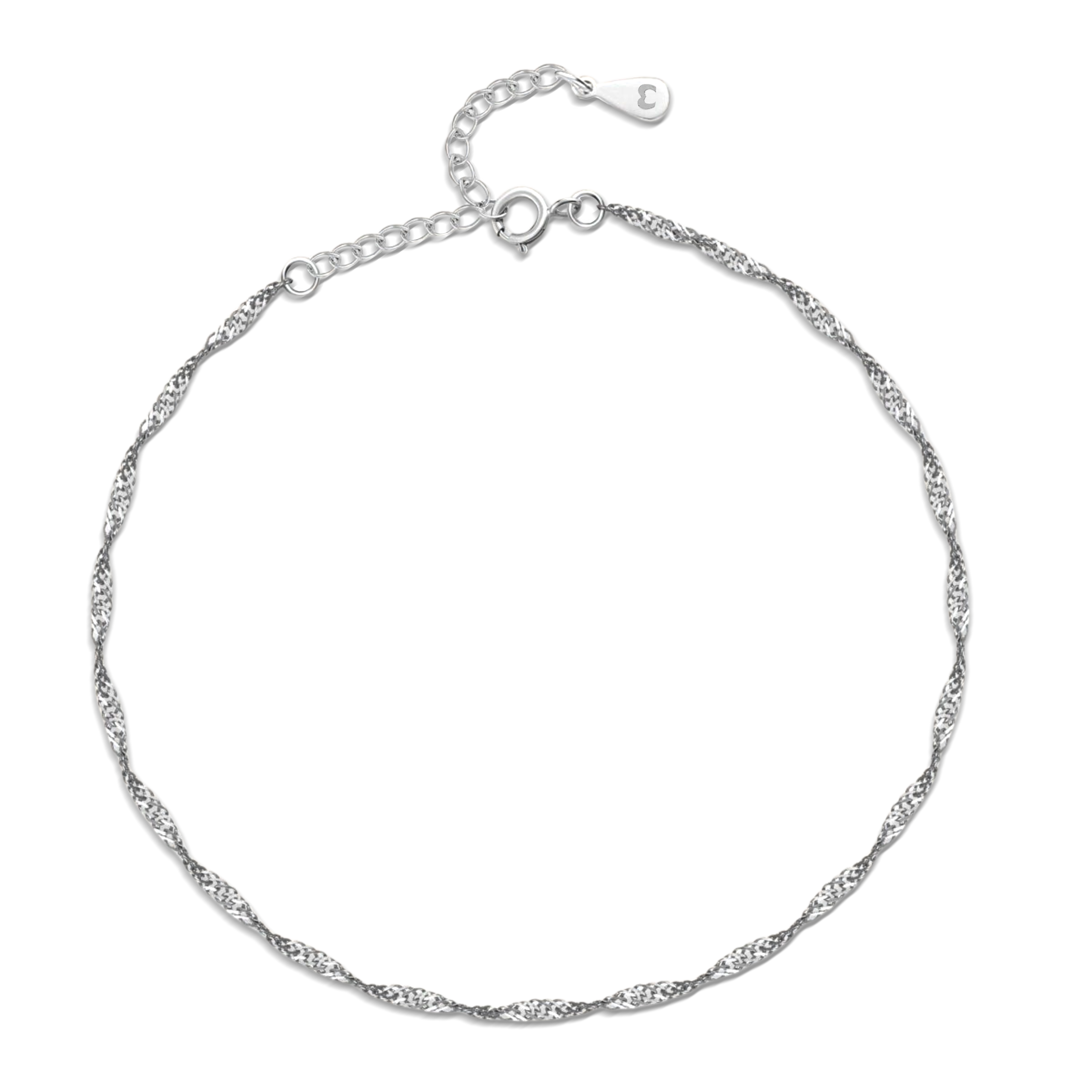 Bracelet de cheville Reflet