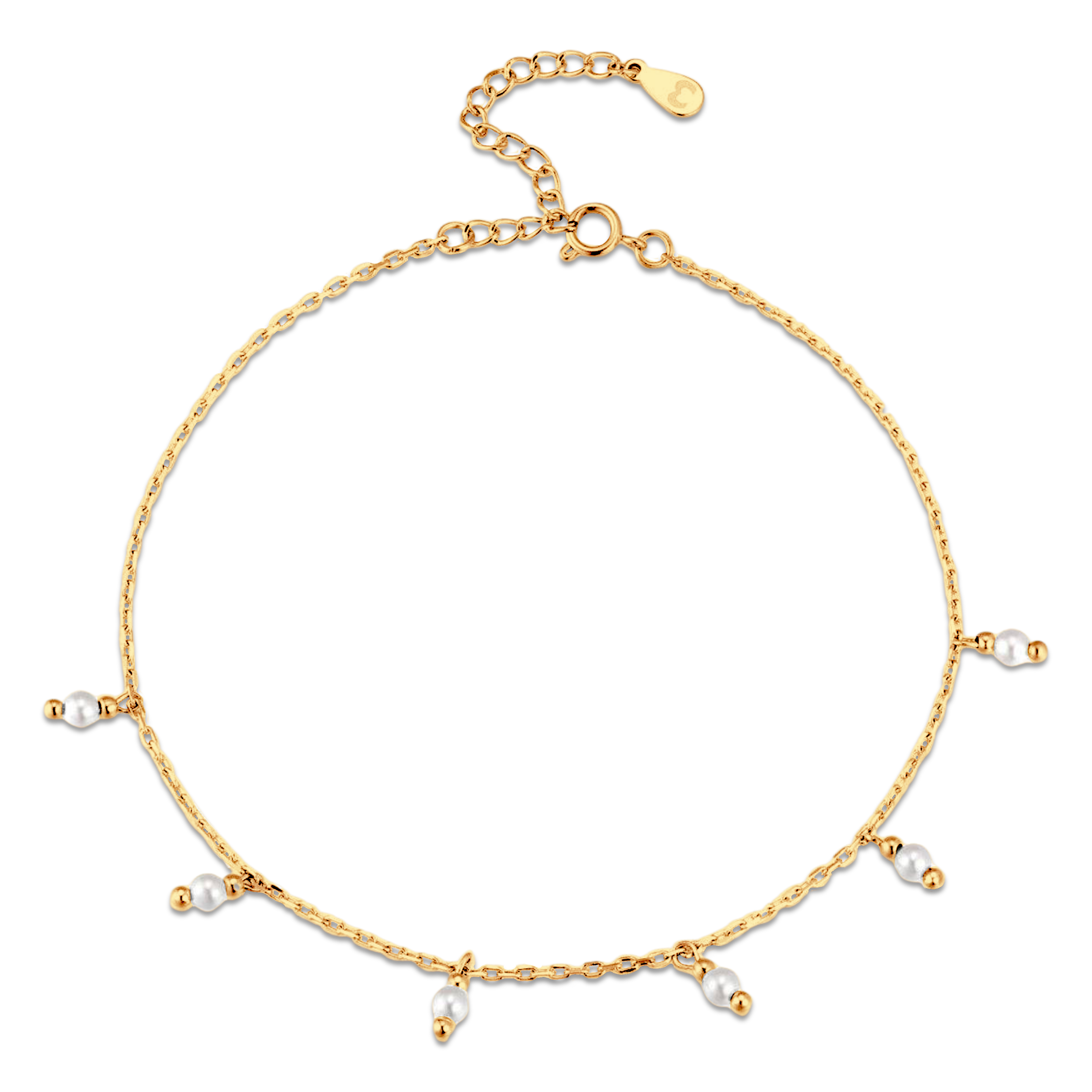 Bracelet de cheville Perle Albar