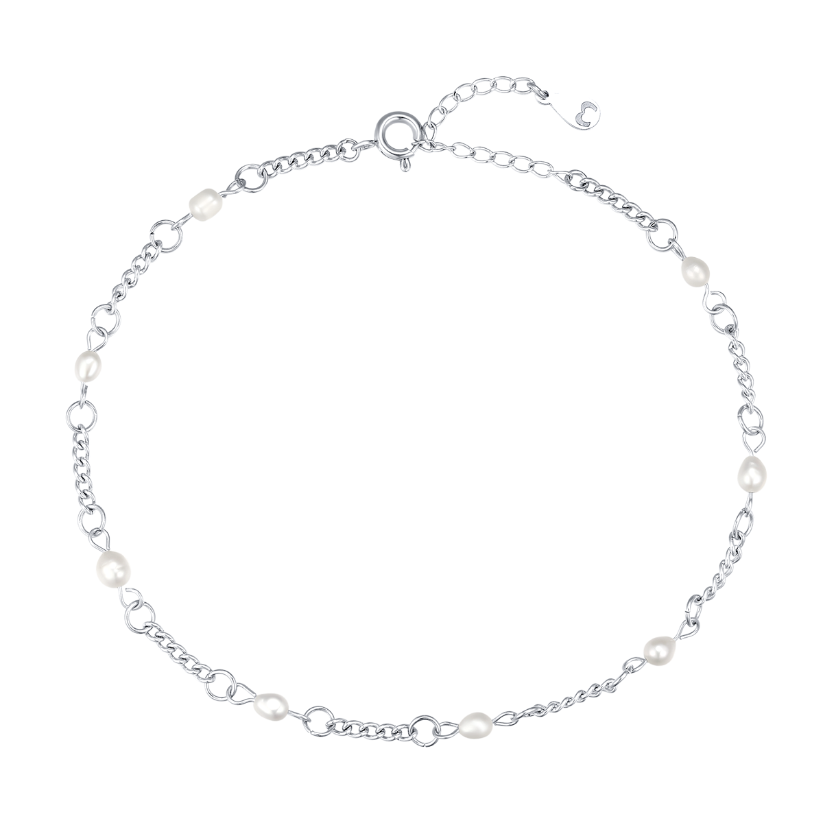Bracelet de cheville Perles Marines