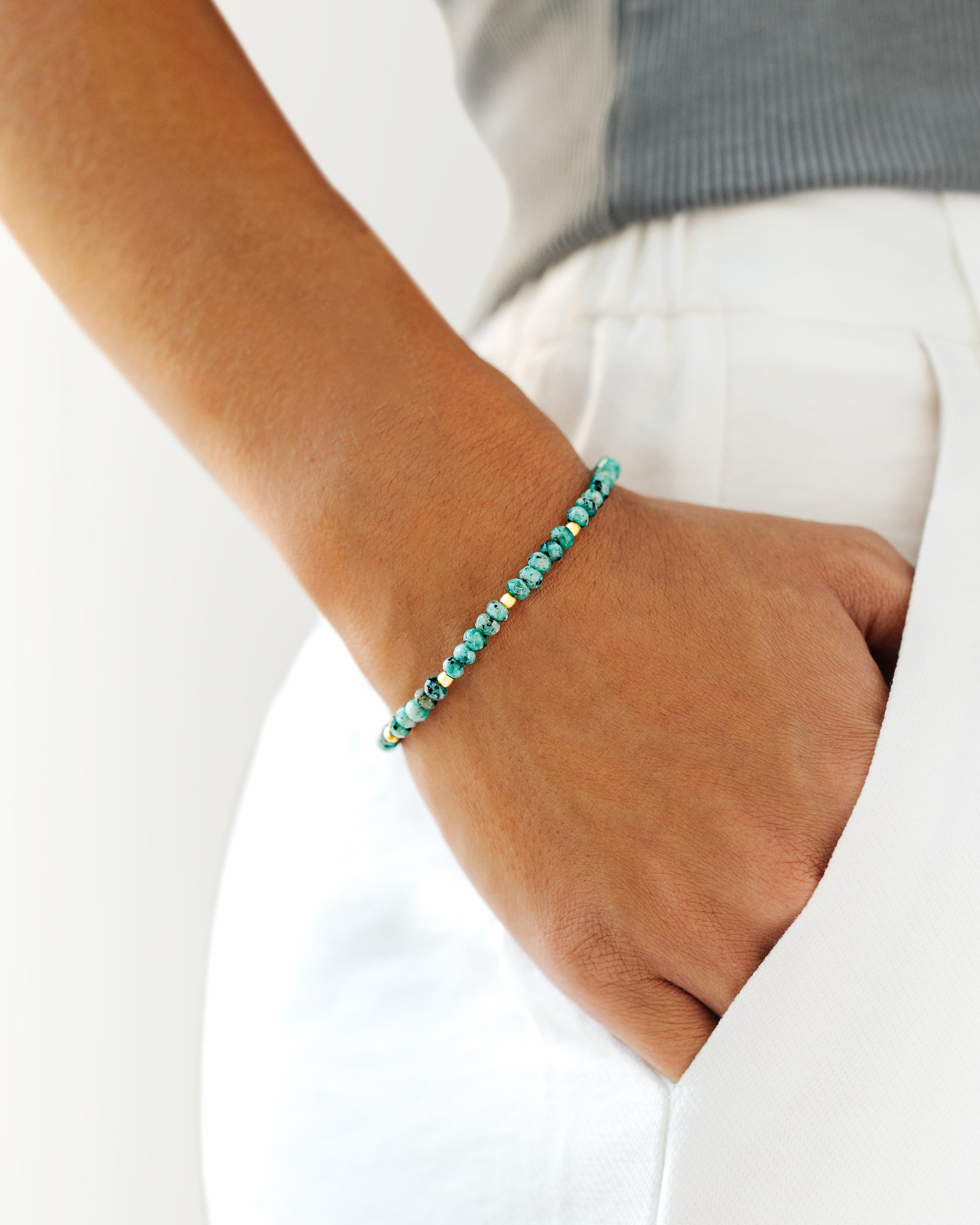 Bracelet Vert Jungle - LaMaisonDesBijoux
