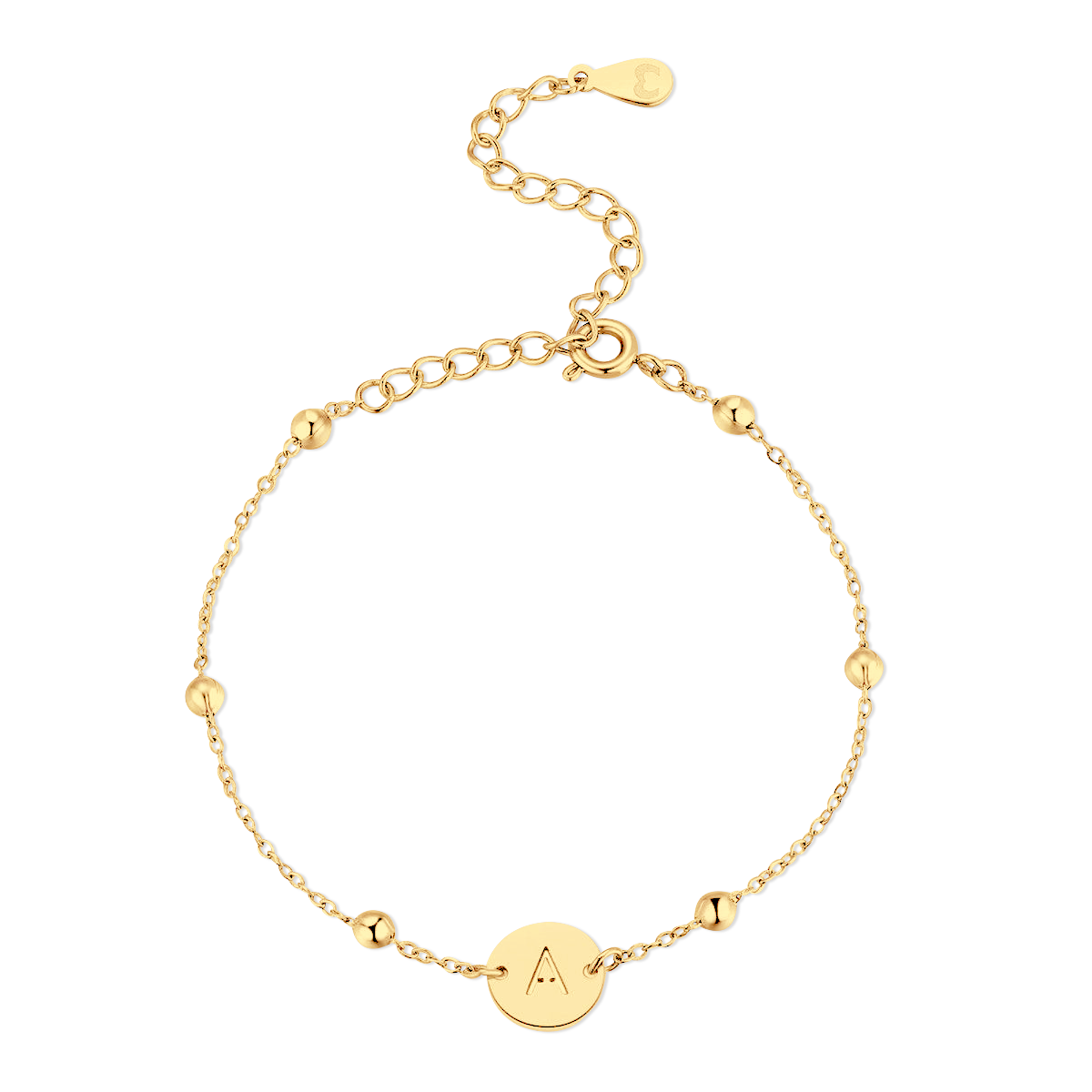 Bracelet Cercle Initiale - LaMaisonDesBijoux