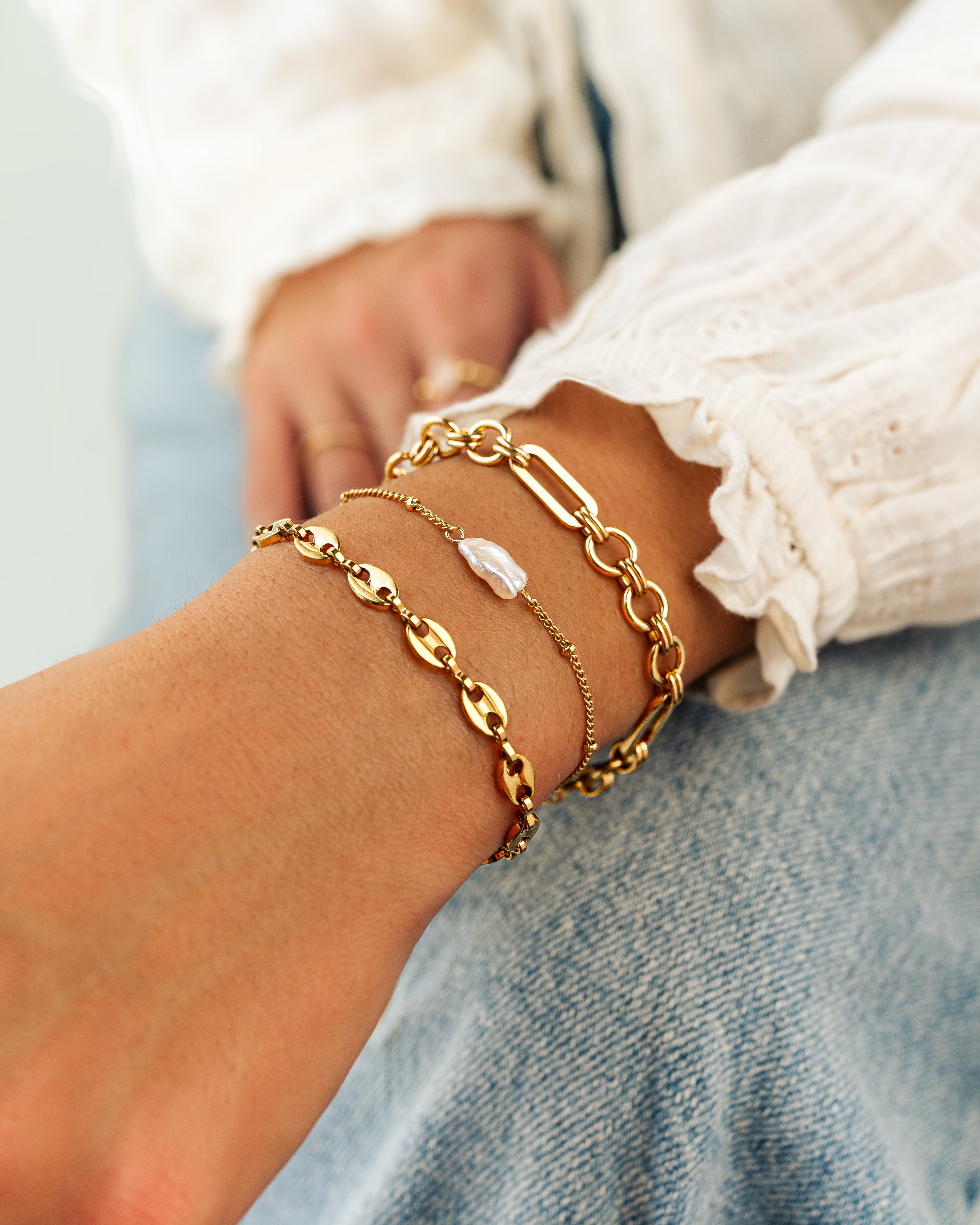 Bracelet Lien Annelé - LaMaisonDesBijoux
