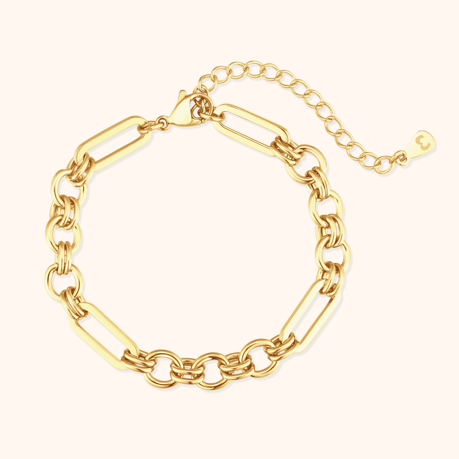 Bracelet Lien Annelé - LaMaisonDesBijoux