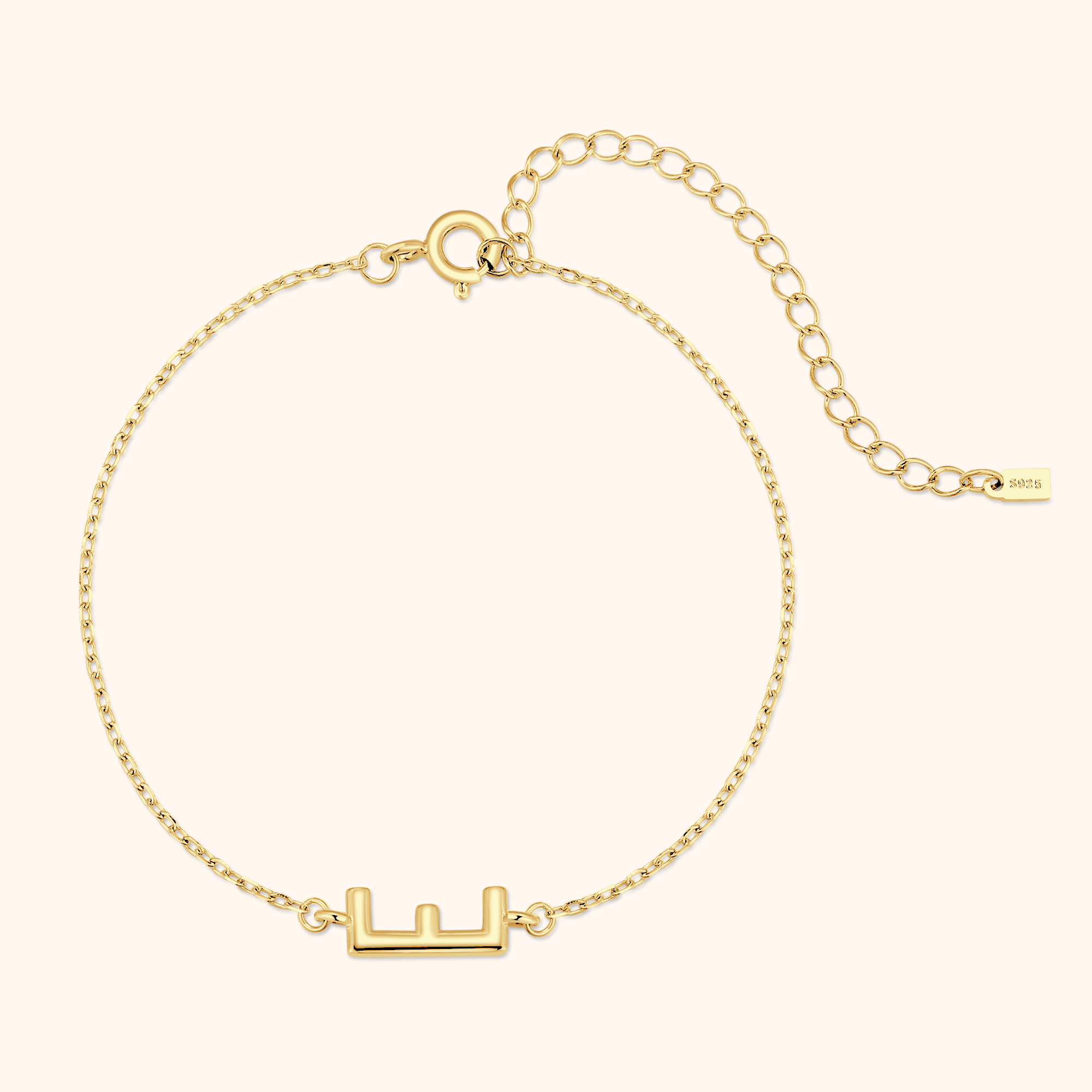 Bracelet Lettres Alpha - LaMaisonDesBijoux
