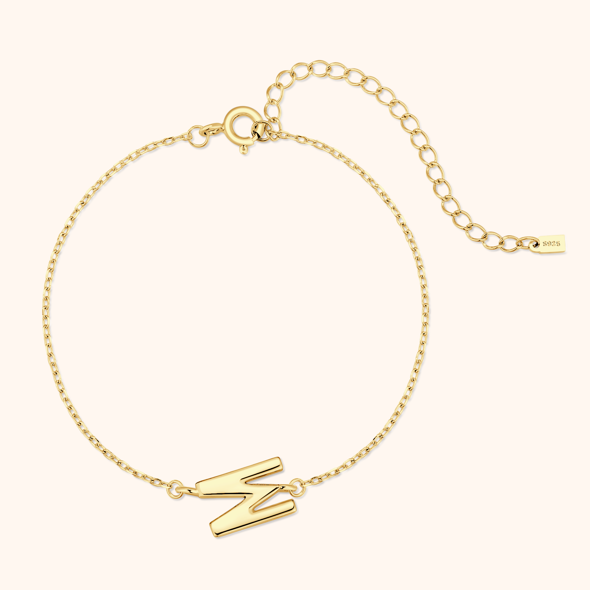 Bracelet Lettres Alpha - LaMaisonDesBijoux