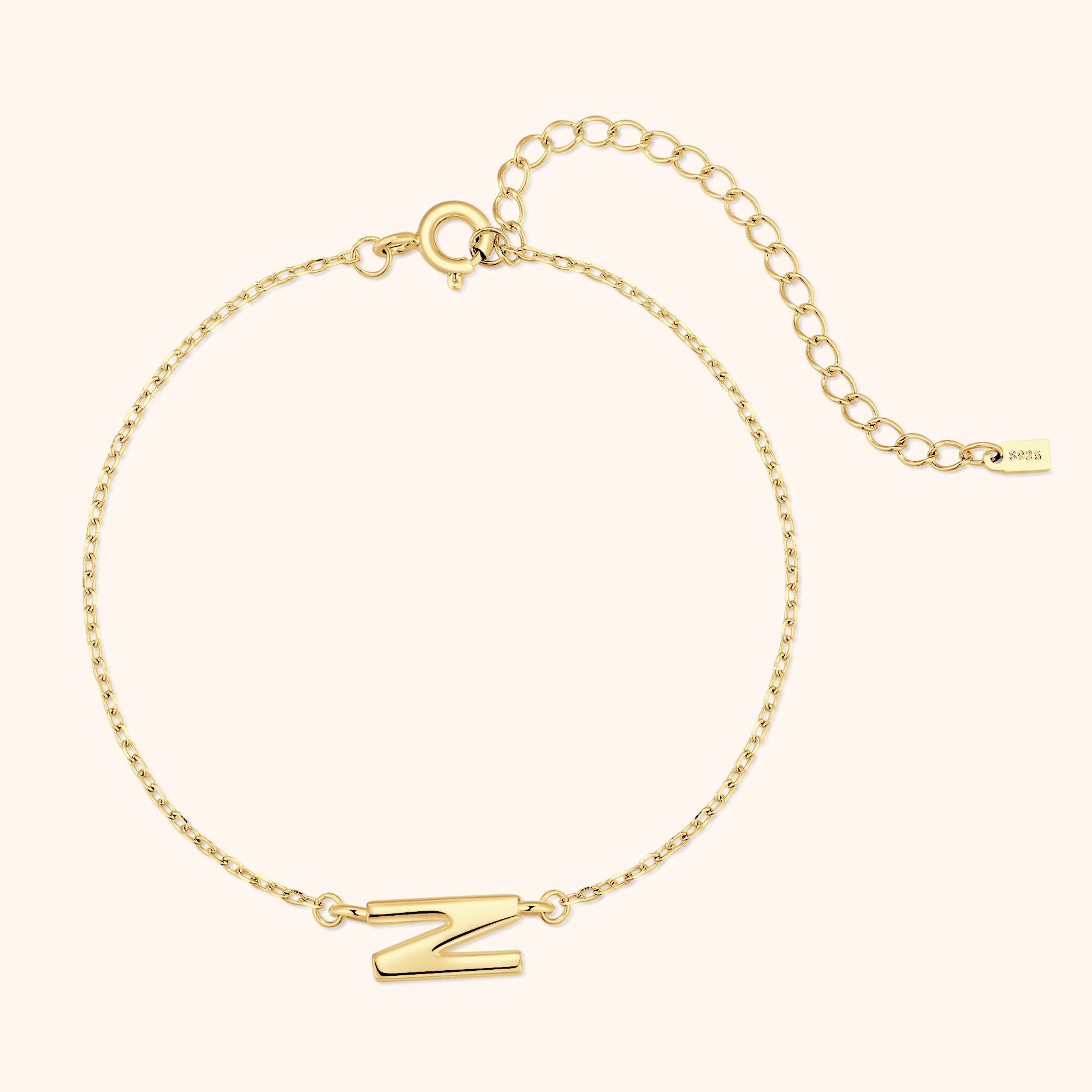 Bracelet Lettres Alpha - LaMaisonDesBijoux