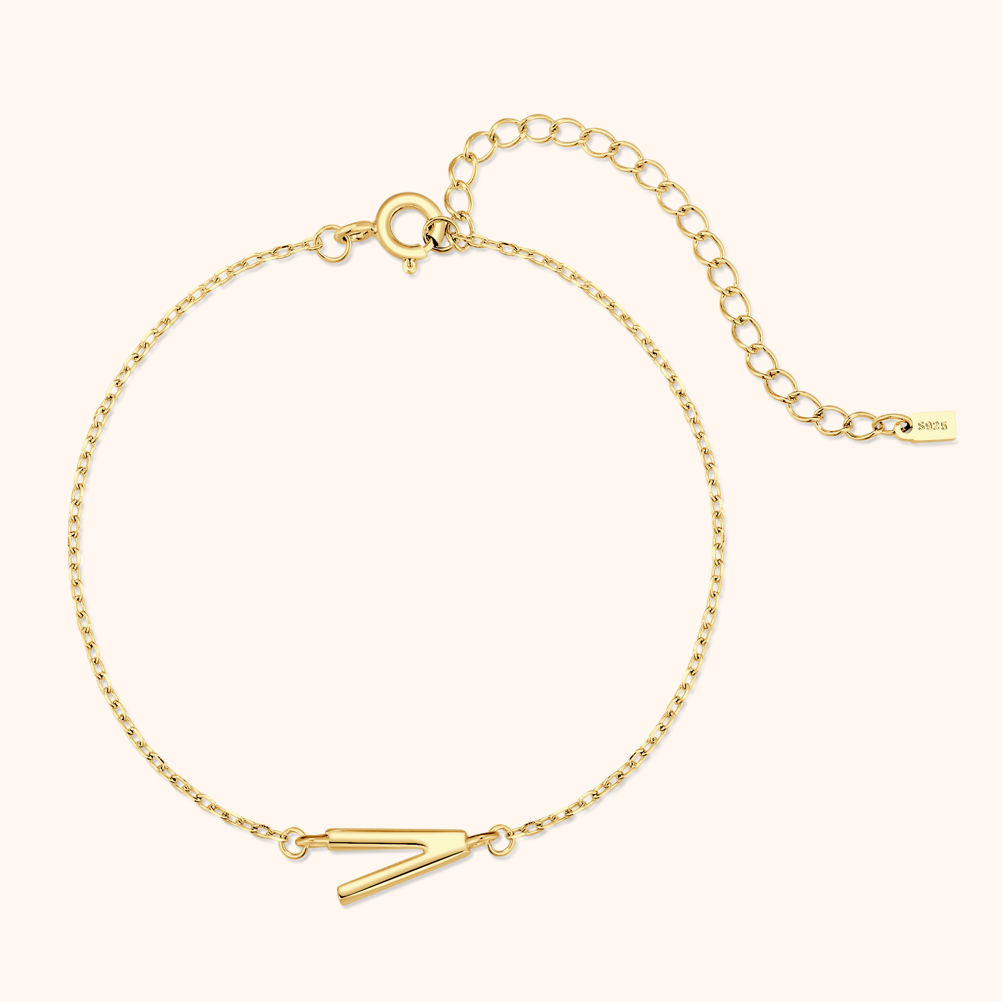 Bracelet Lettres Alpha - LaMaisonDesBijoux