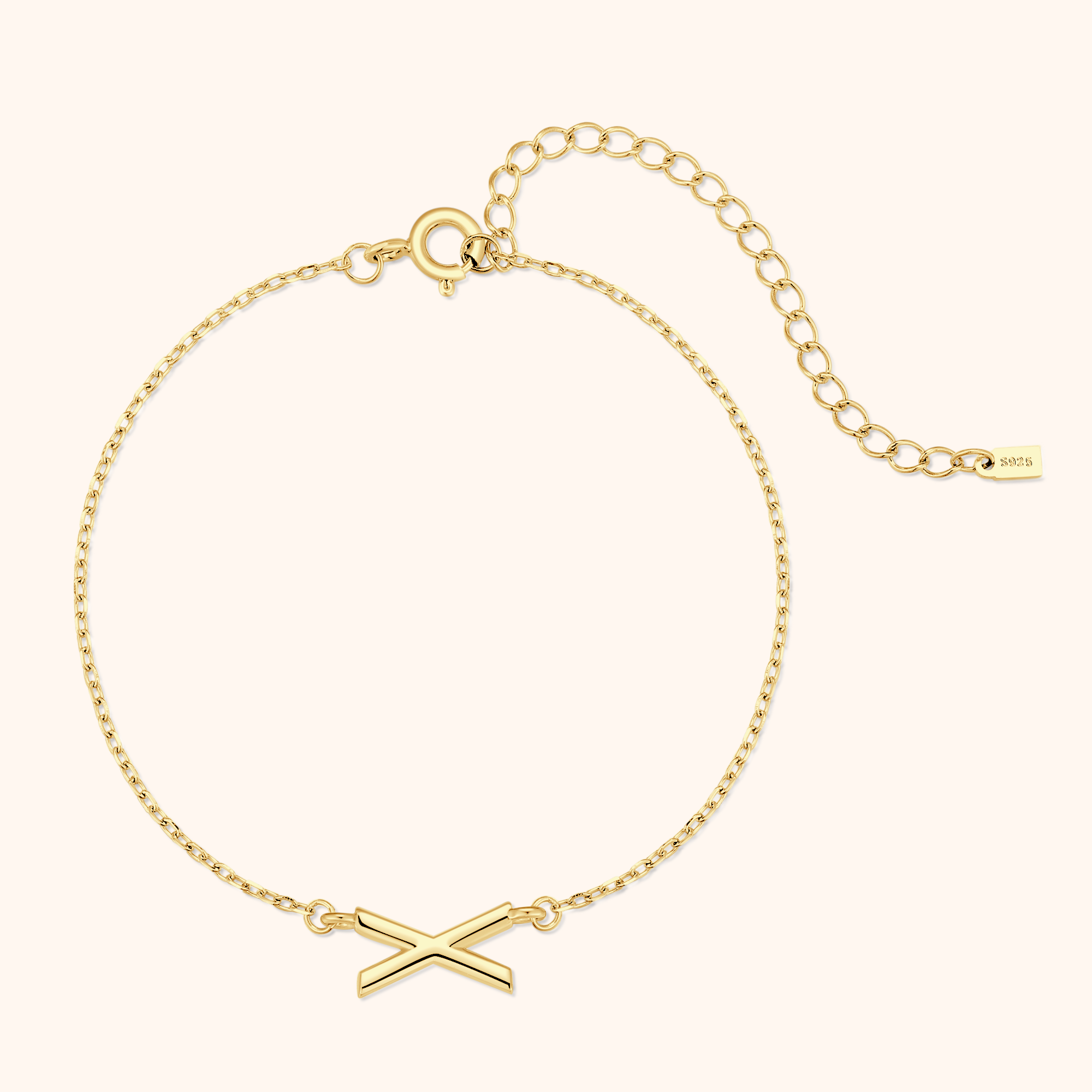 Bracelet Lettres Alpha - LaMaisonDesBijoux
