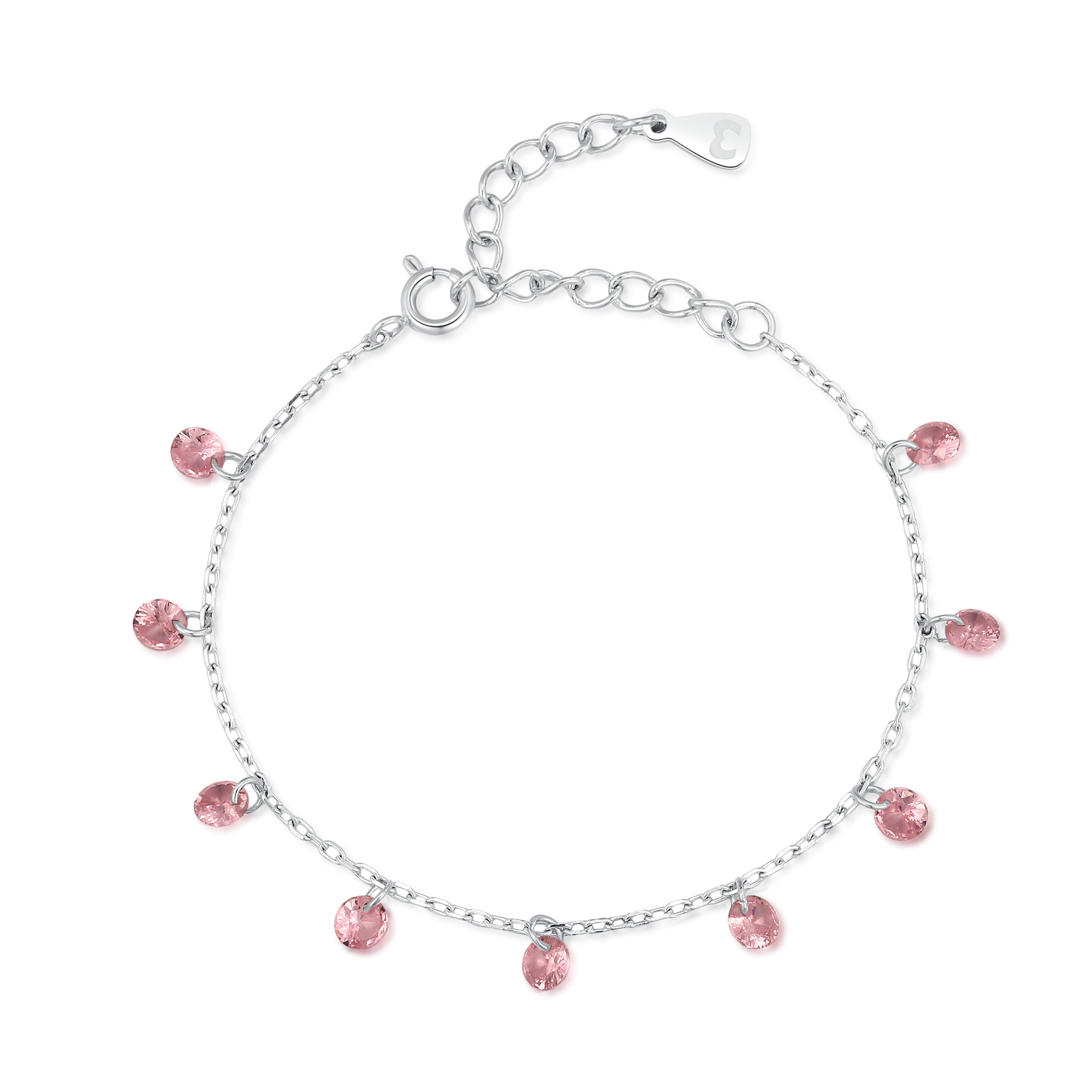 Bracelet Rose Flamant
