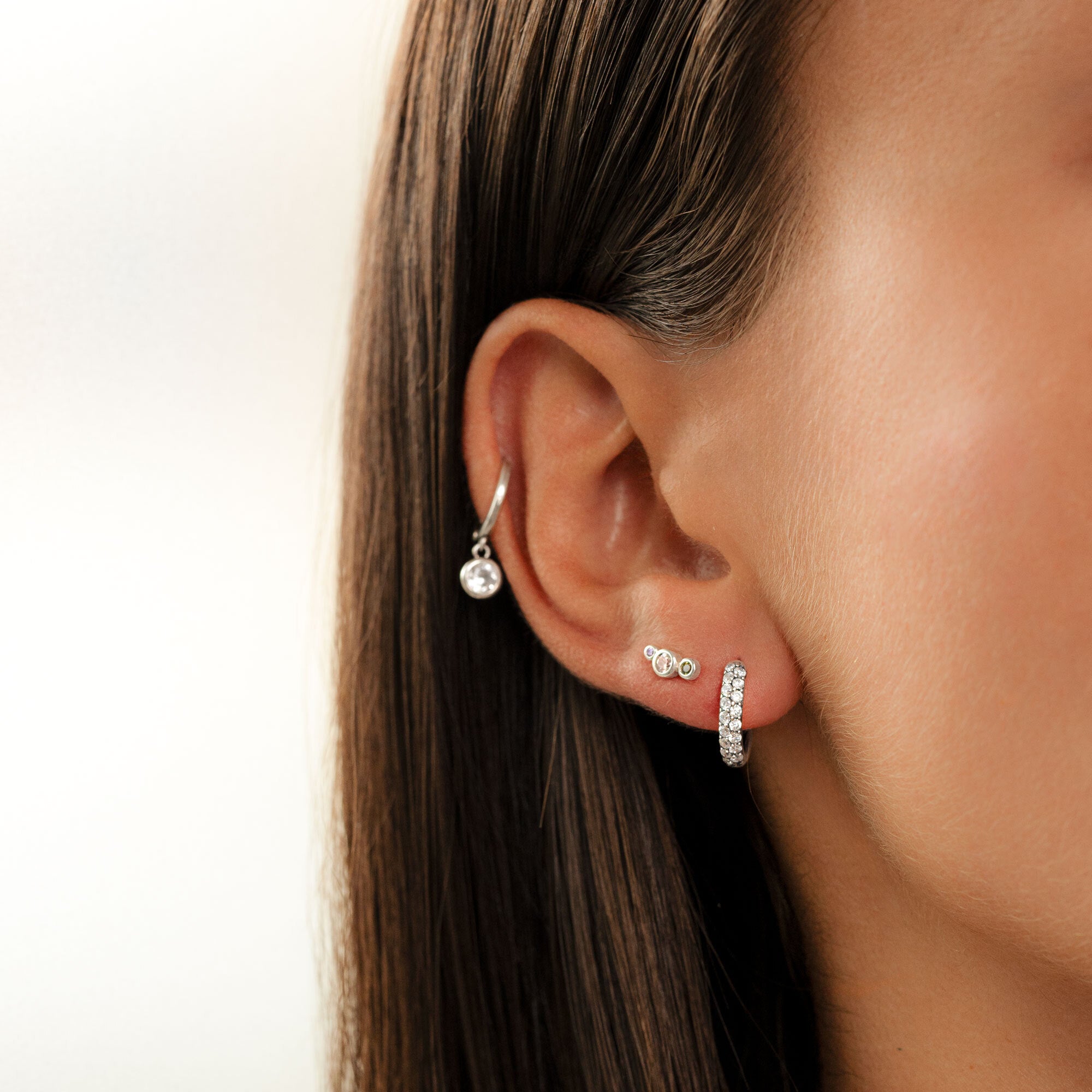 Boucles "Trois Lumineux" - LaMaisonDesBijoux