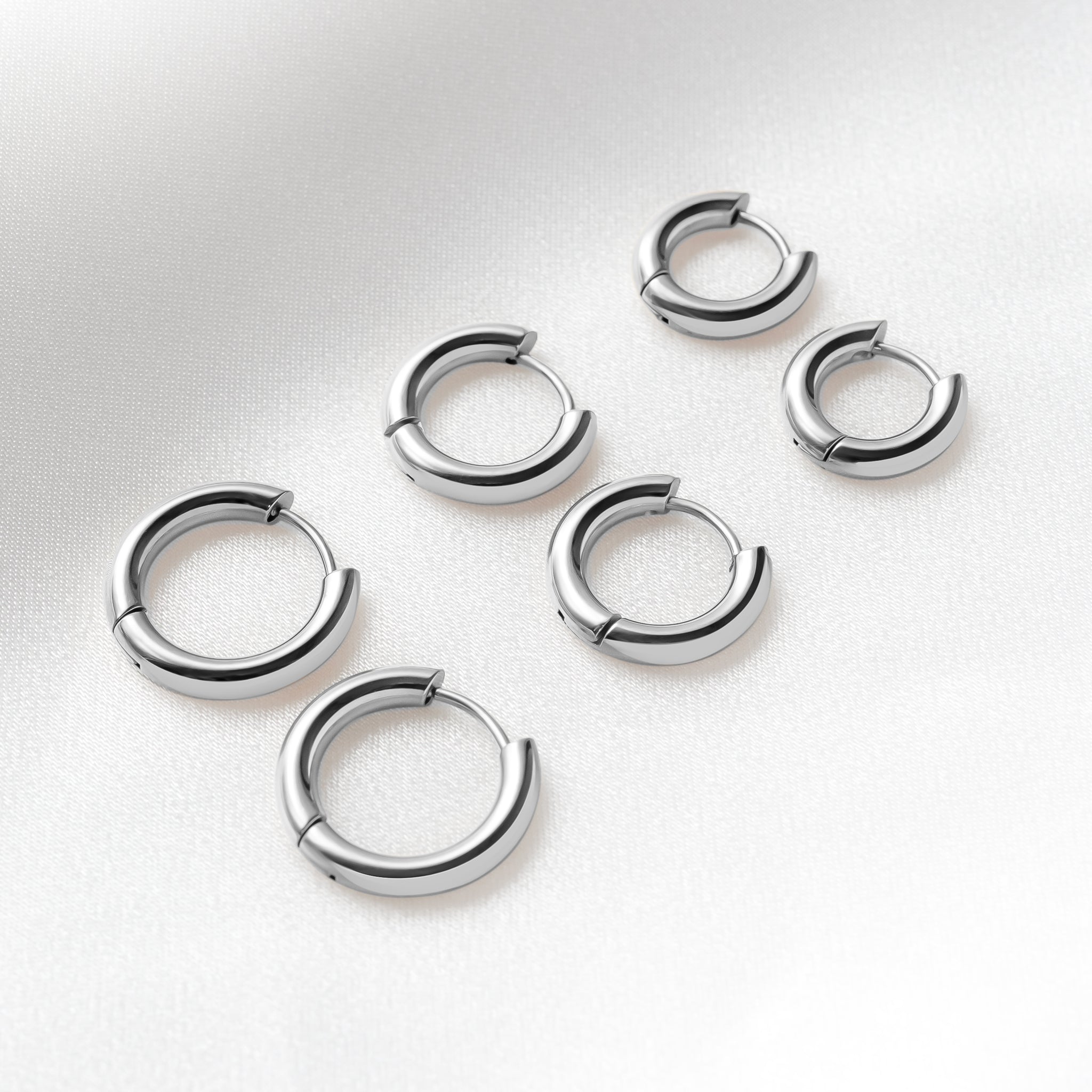 Boucles d'oreilles clip d'oreille en fer doré et argenté