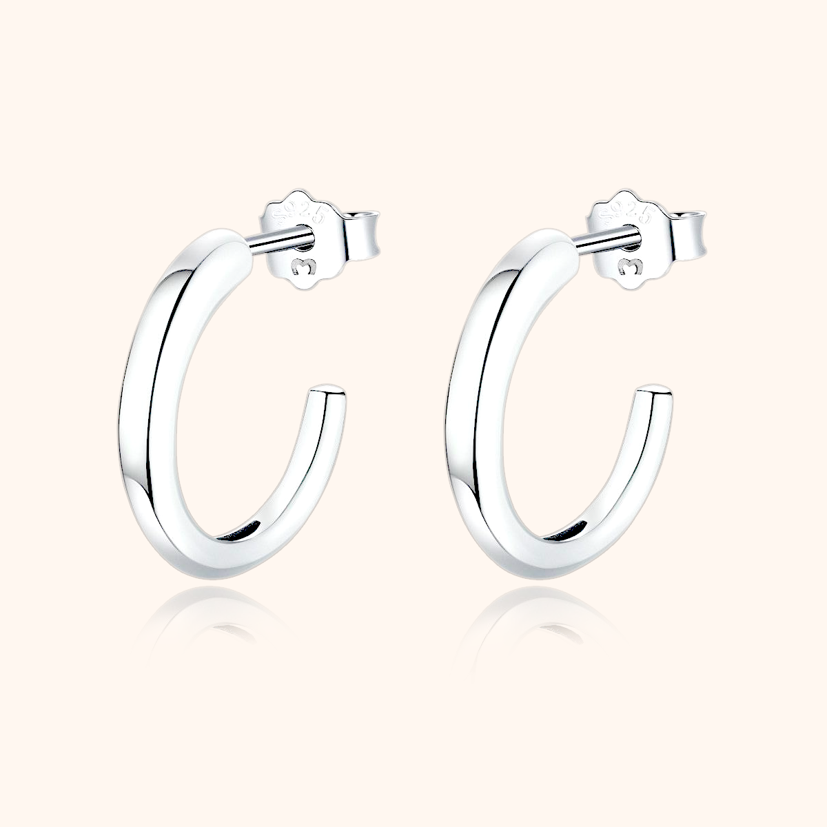 Boucles Demi-anneau Basique - LaMaisonDesBijoux