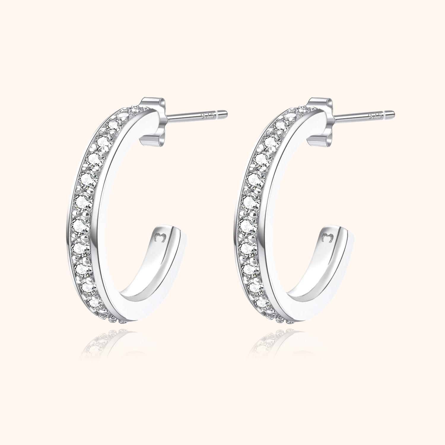 Boucles Demi-anneau Radical - LaMaisonDesBijoux