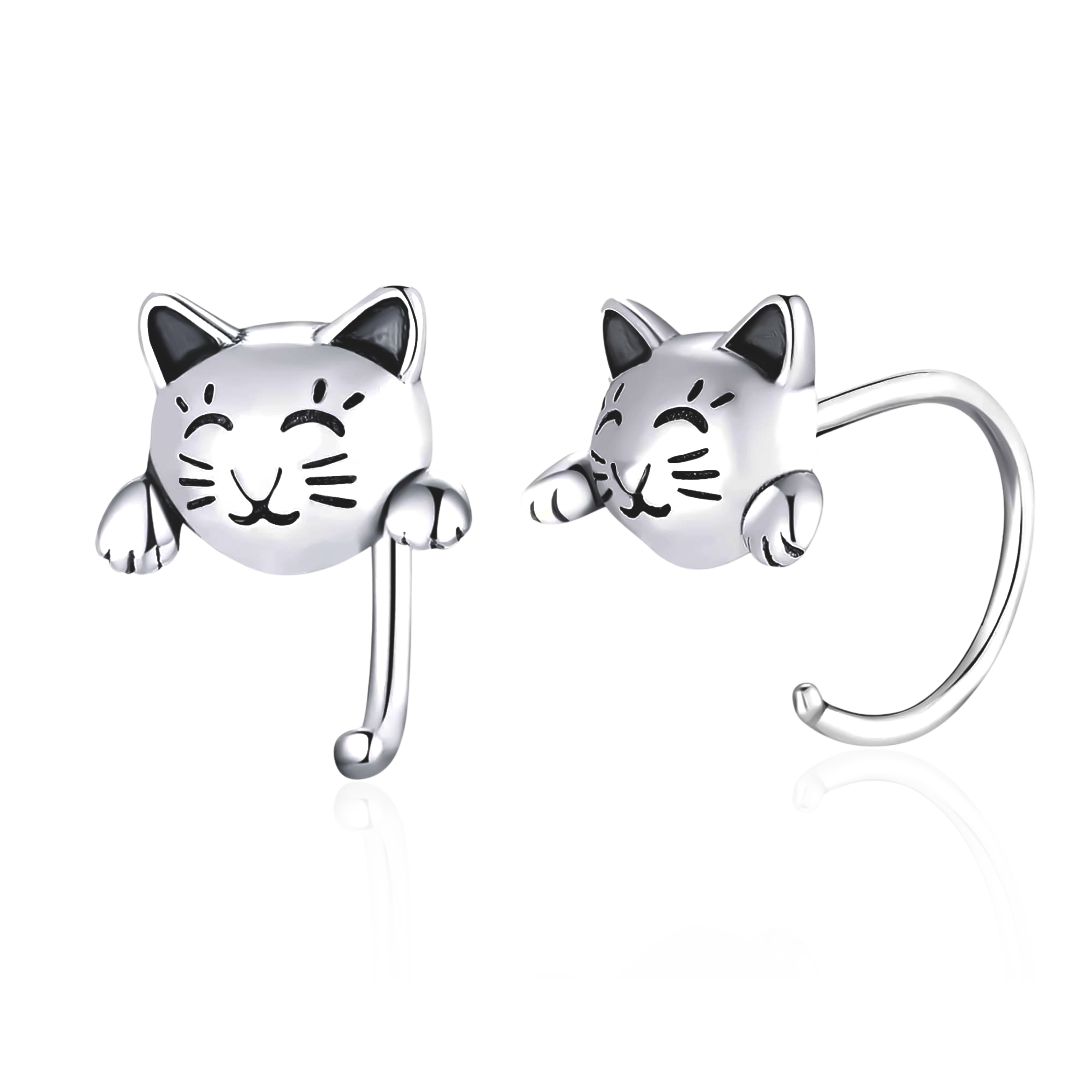 Boucles d'oreilles Chatons - LaMaisonDesBijoux
