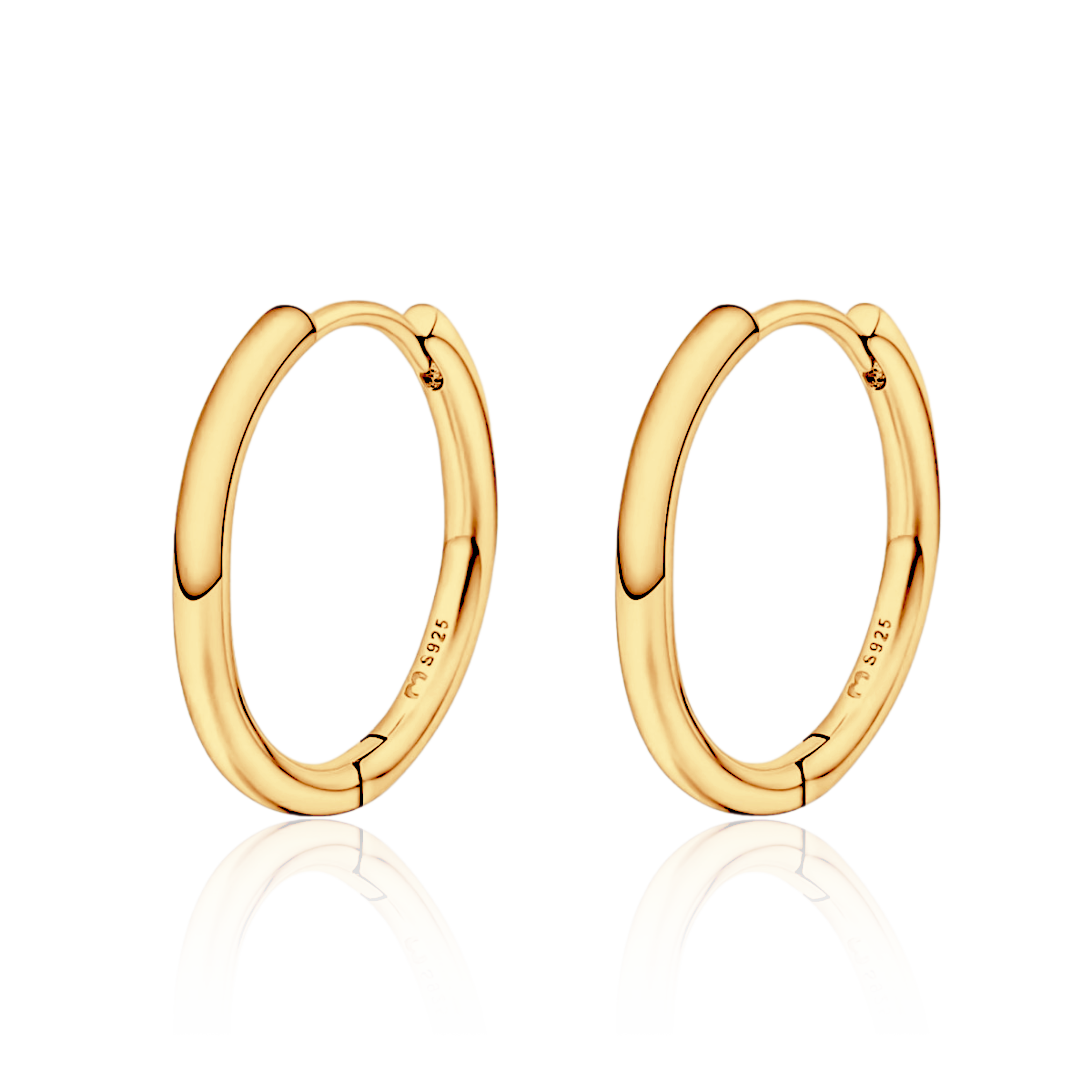 Boucles d'oreilles Anneaux Classiques