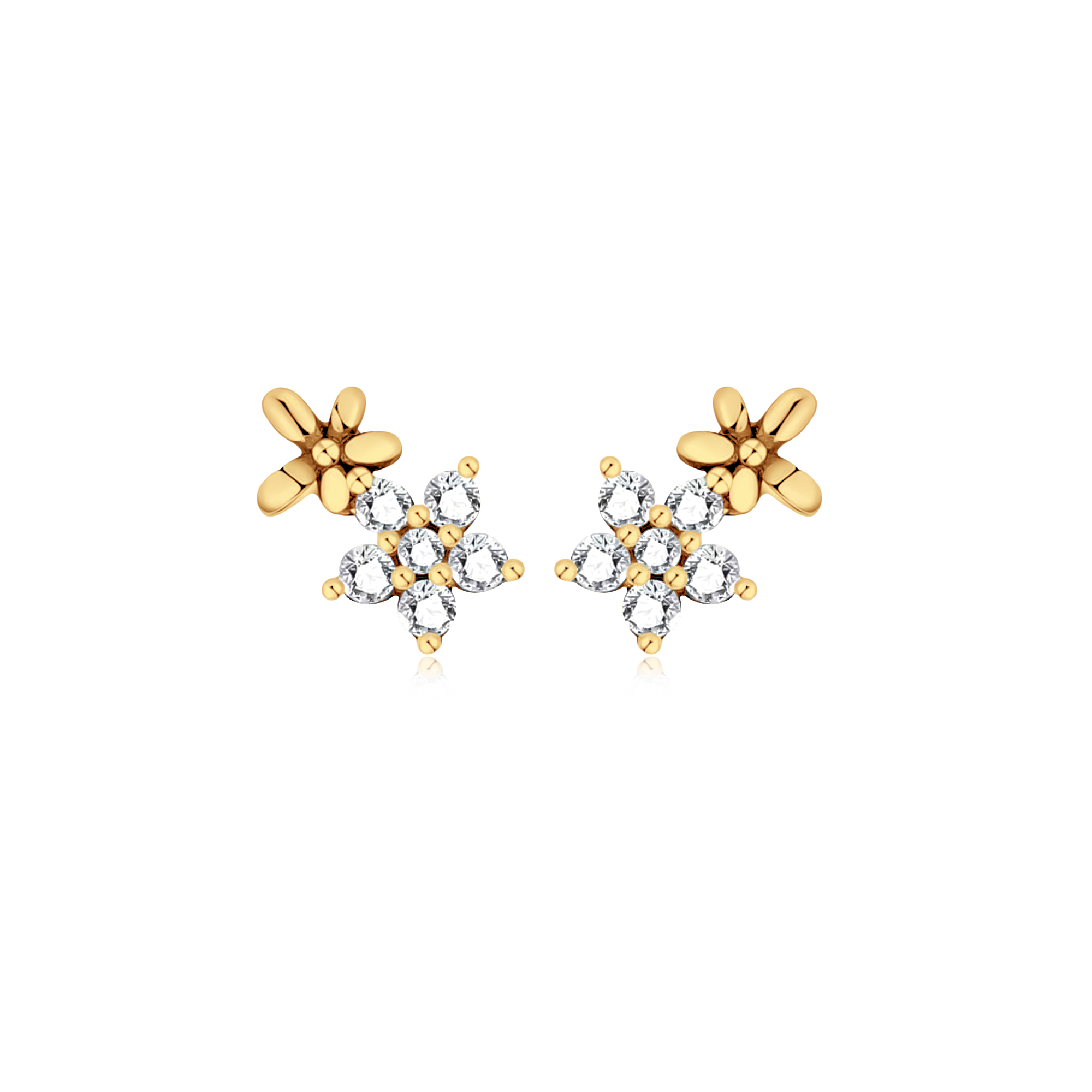 Boucles d'oreilles Fleuri - LaMaisonDesBijoux