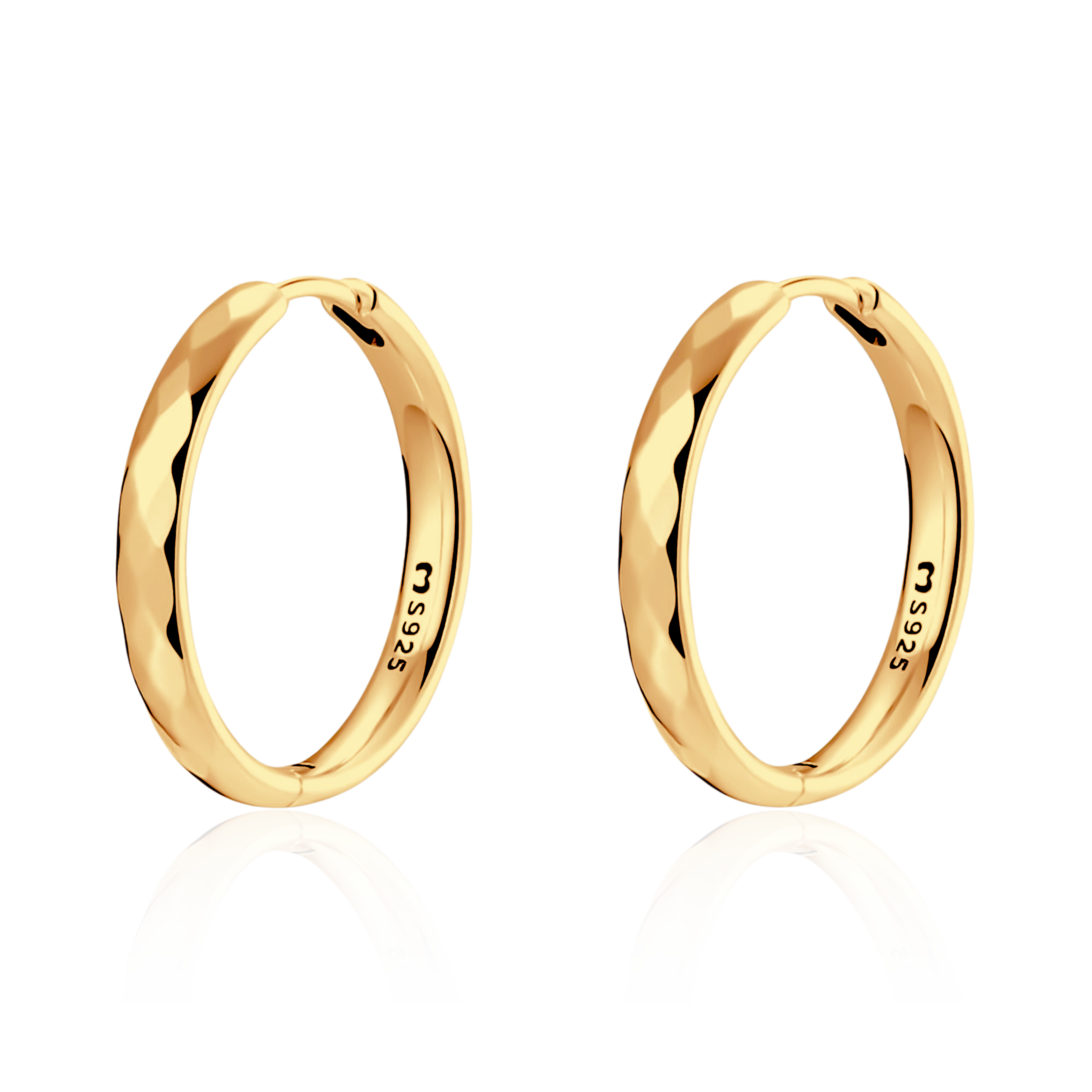 Boucles d'oreilles Anneaux Tétra - LaMaisonDesBijoux