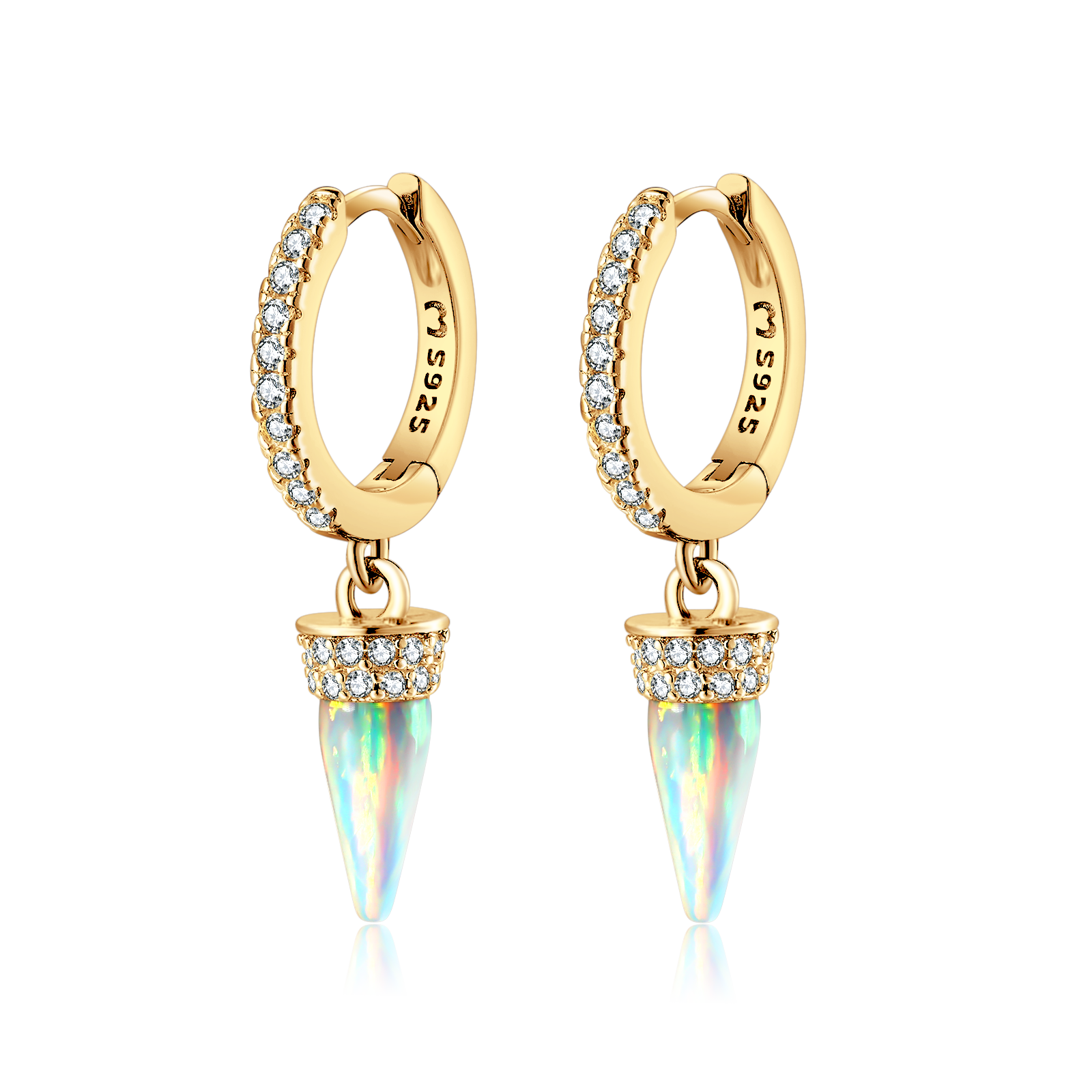 Boucles d'oreilles Iceberg - LaMaisonDesBijoux