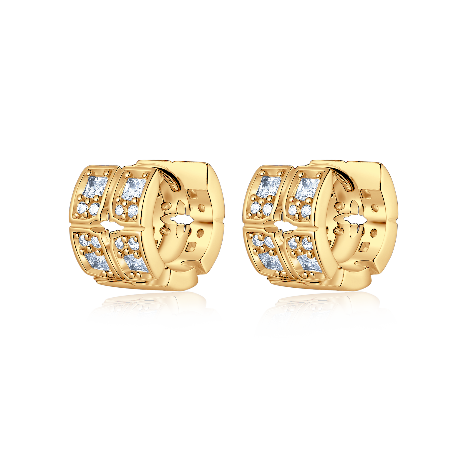 Boucles d'oreilles Cruciforme - LaMaisonDesBijoux