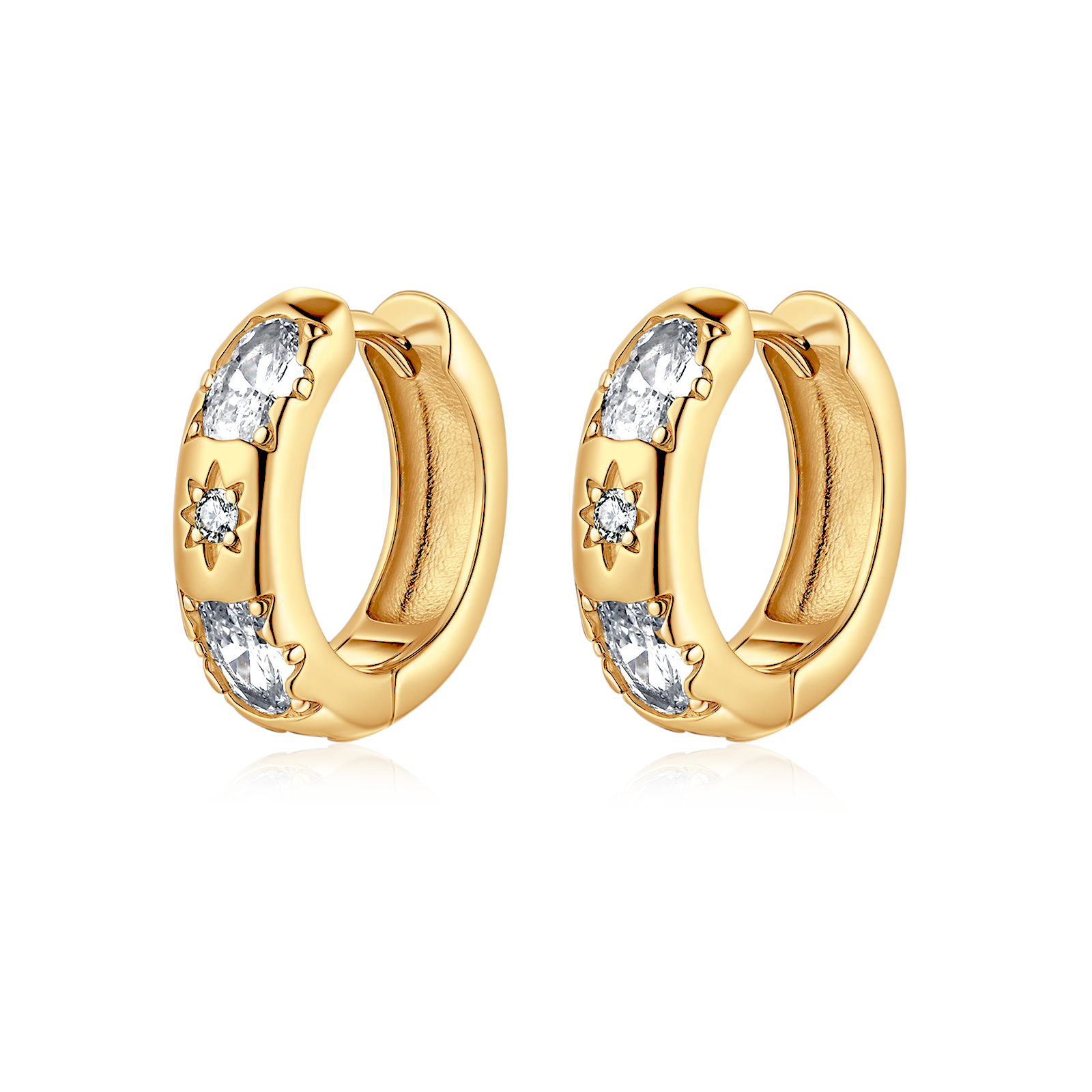 Boucles d'oreilles Supernova - LaMaisonDesBijoux