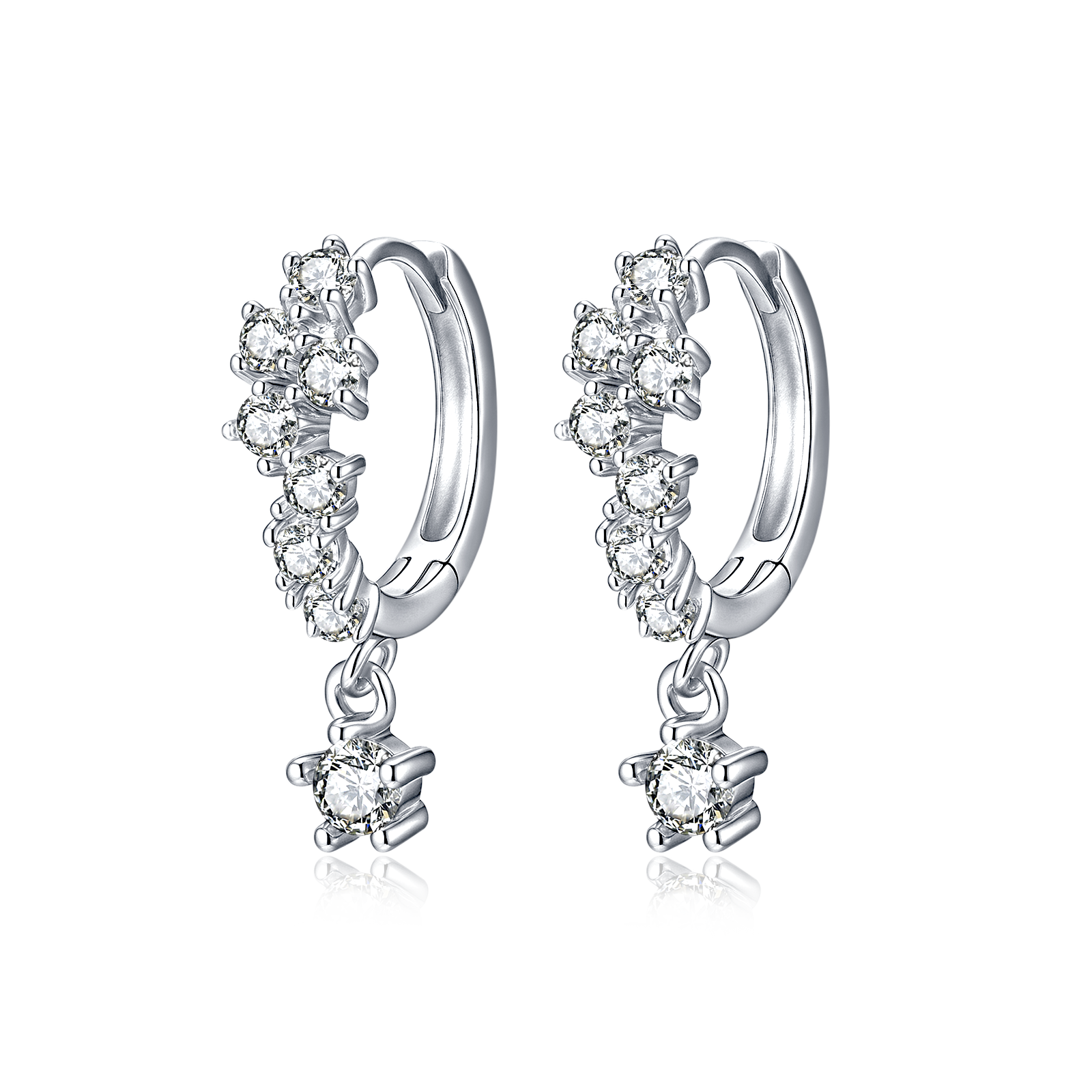 Boucles d'oreilles Anneaux Adamantin - LaMaisonDesBijoux