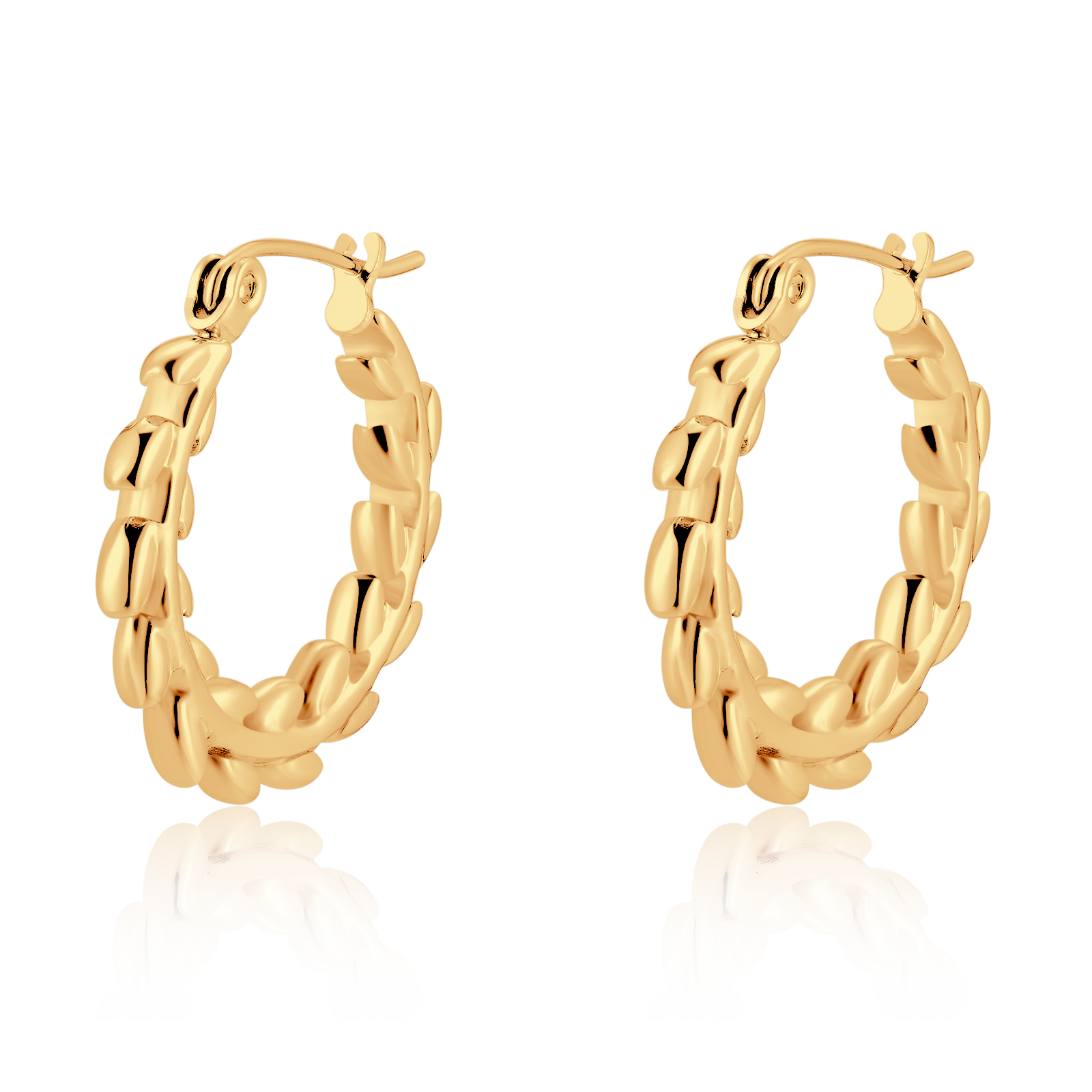 Boucles d'oreilles Anneaux Vis - LaMaisonDesBijoux