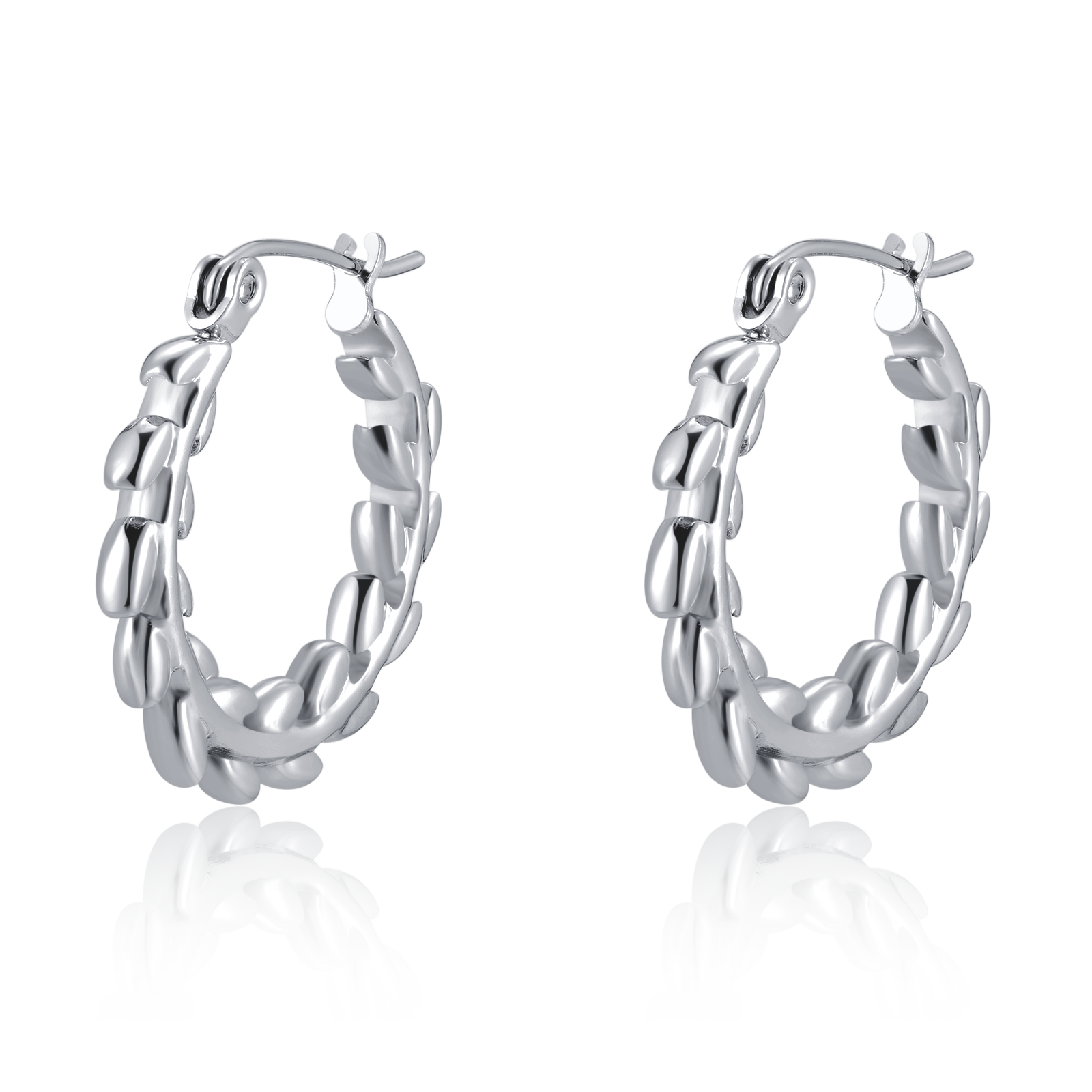 Boucles d'oreilles Anneaux Vis - LaMaisonDesBijoux