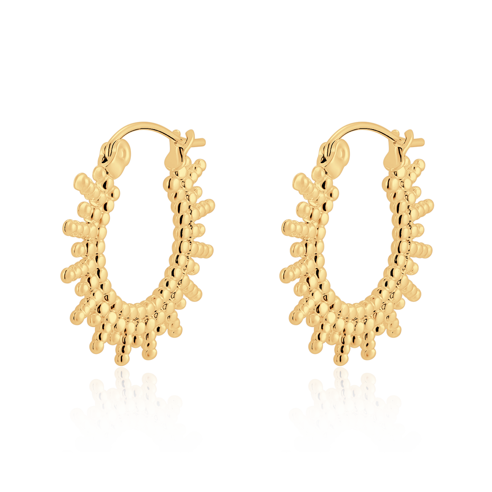 Boucles d'oreilles Anneaux Ensoleillé