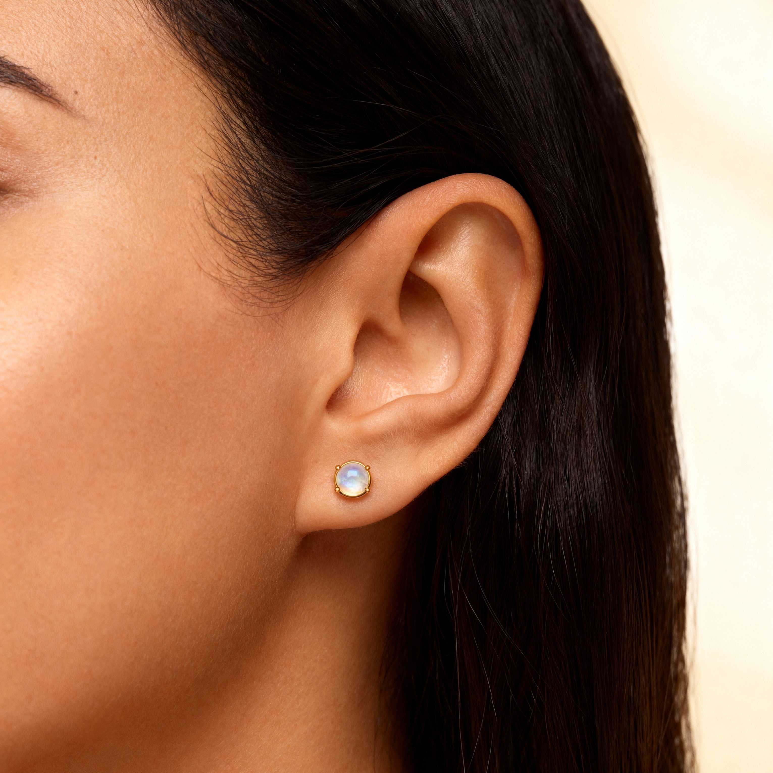 Boucles d'oreilles Orbes Bleus