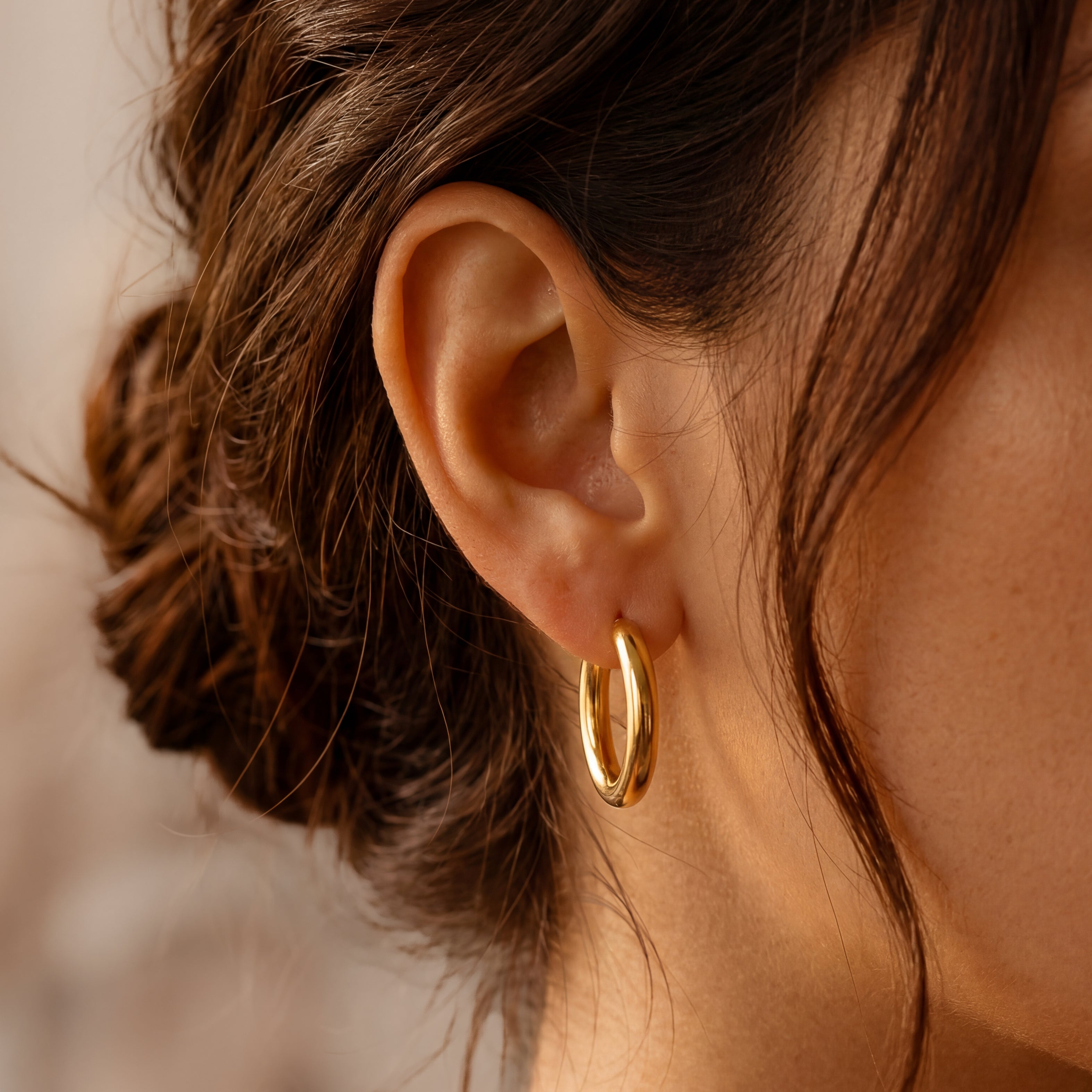 Boucles d'oreilles Anneaux Essence