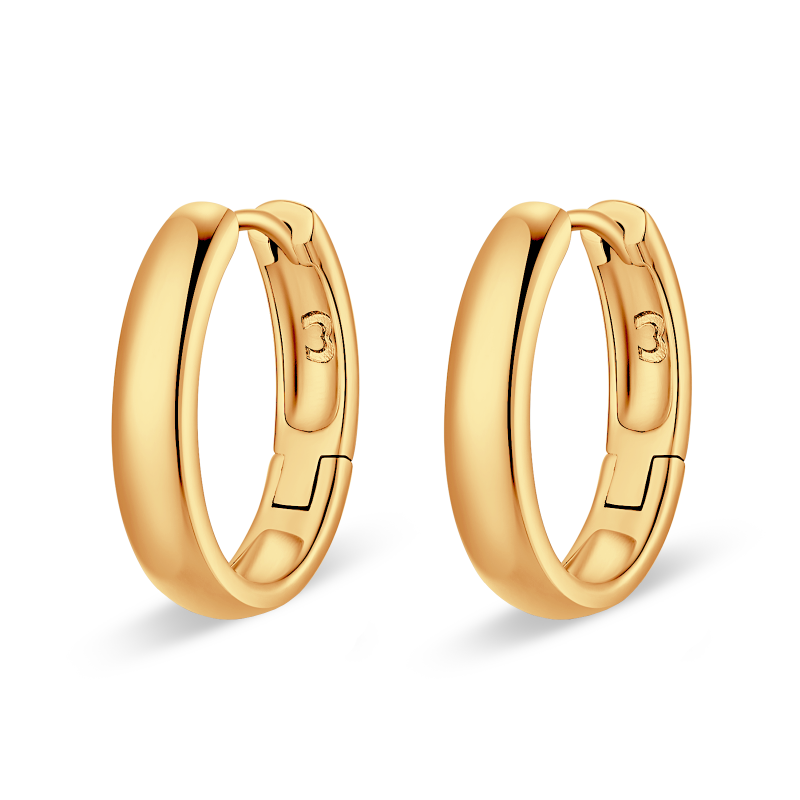 Boucles d'oreilles Anneaux Fermés