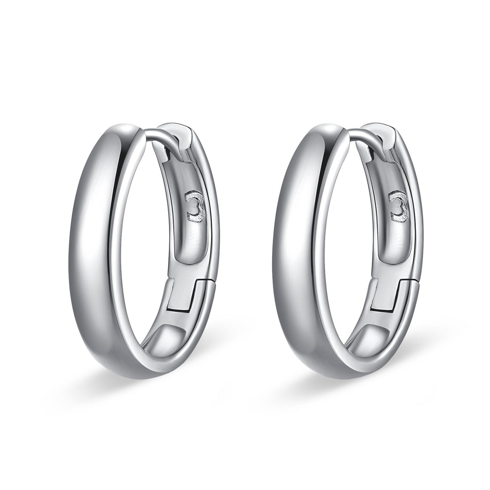 Boucles d'oreilles Anneaux Fermés