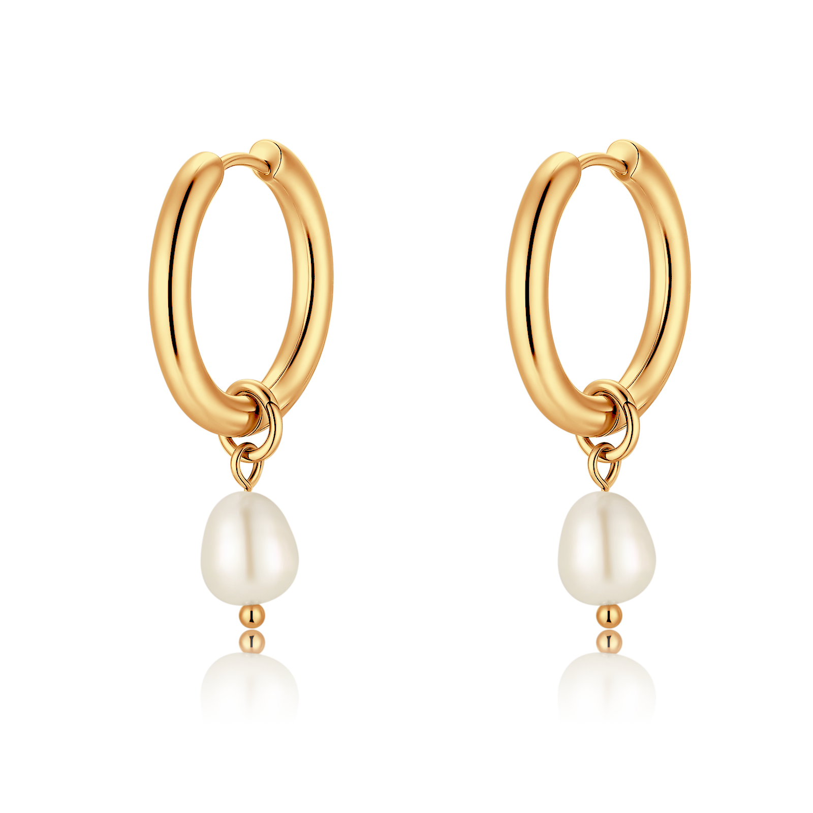 Roundabout Stahl Ohrringe