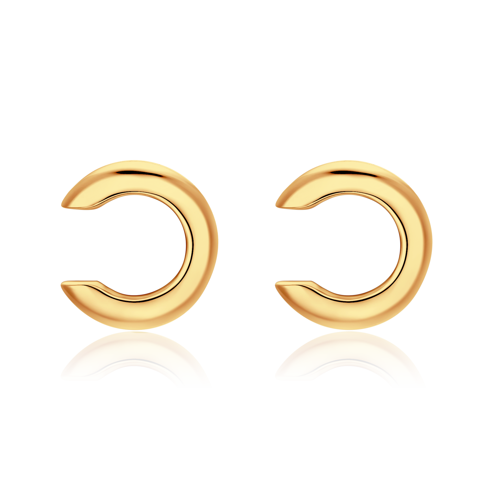 Boucles d'oreilles Ear Cuff - Lettre C