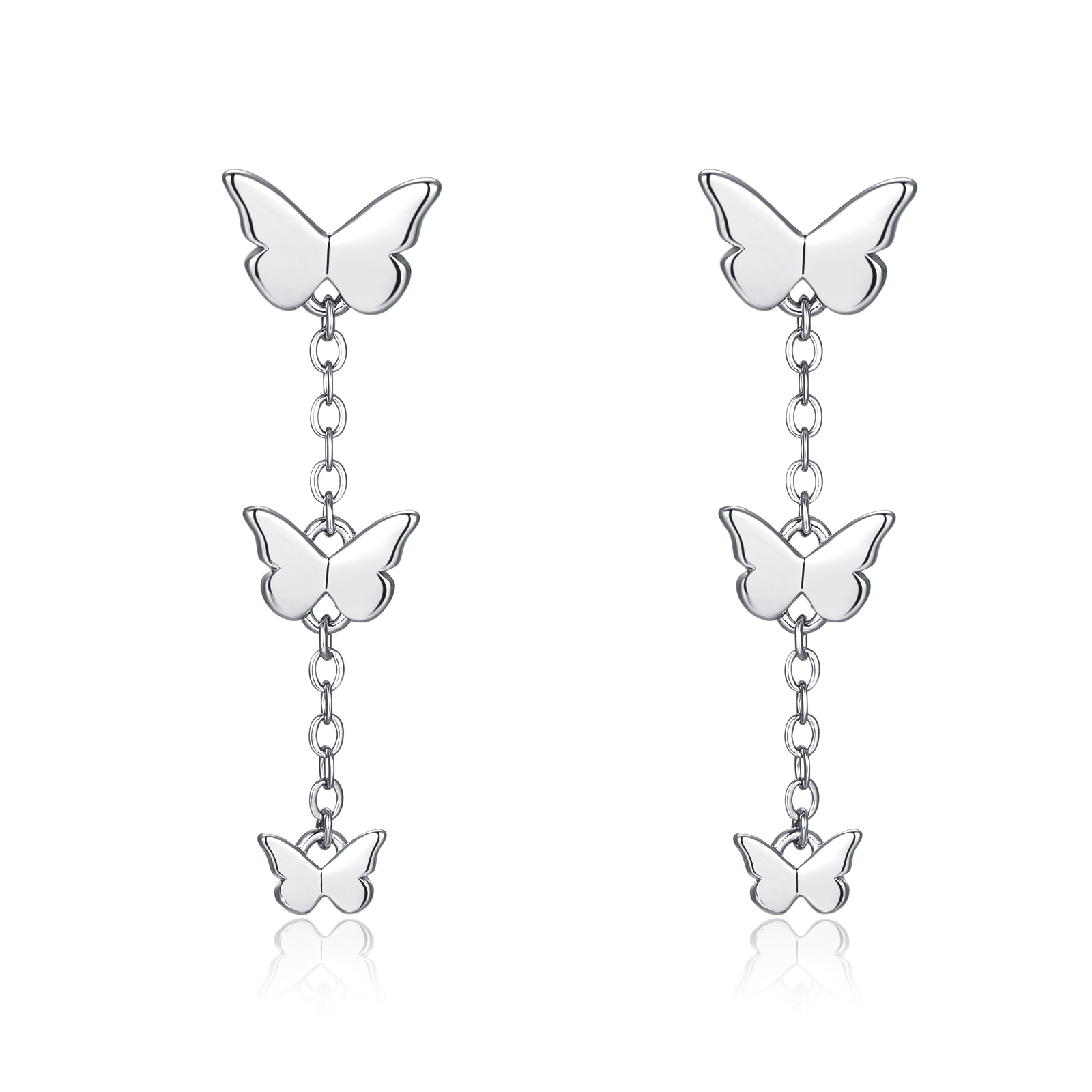 Boucles d'oreilles Papillon Renaissance