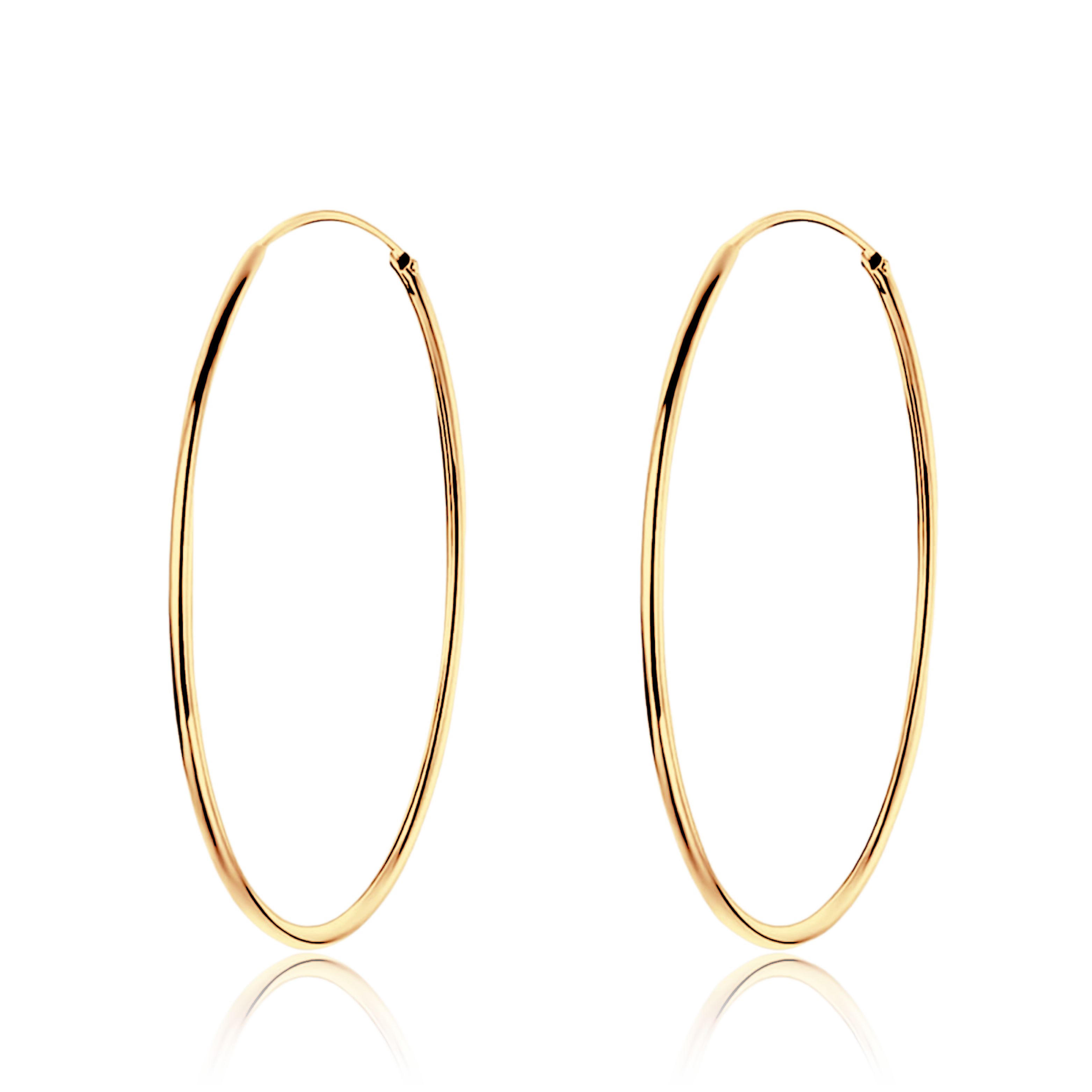 Boucles d'oreilles Cerceaux Minces