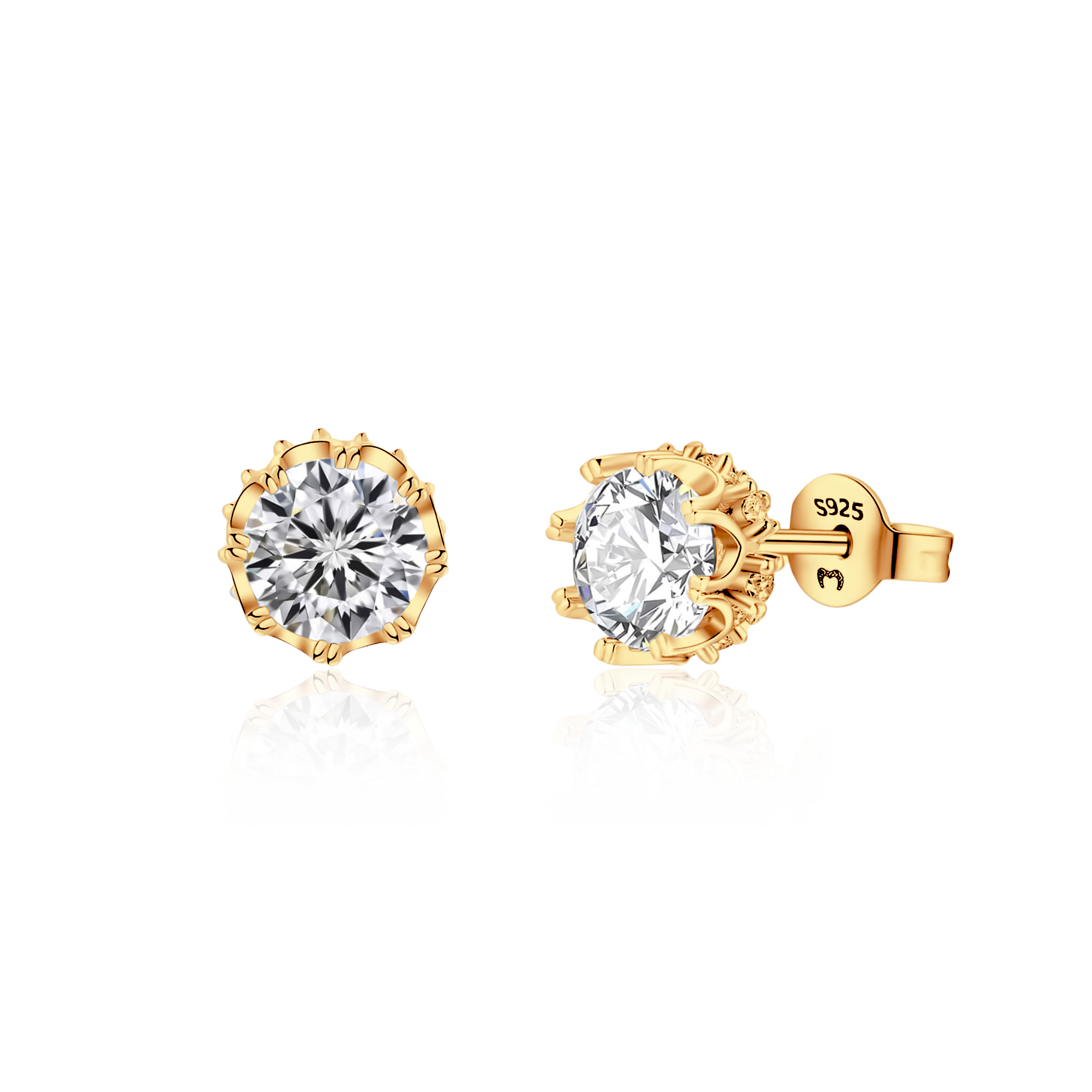 Boucles d'oreilles Petite Couronne