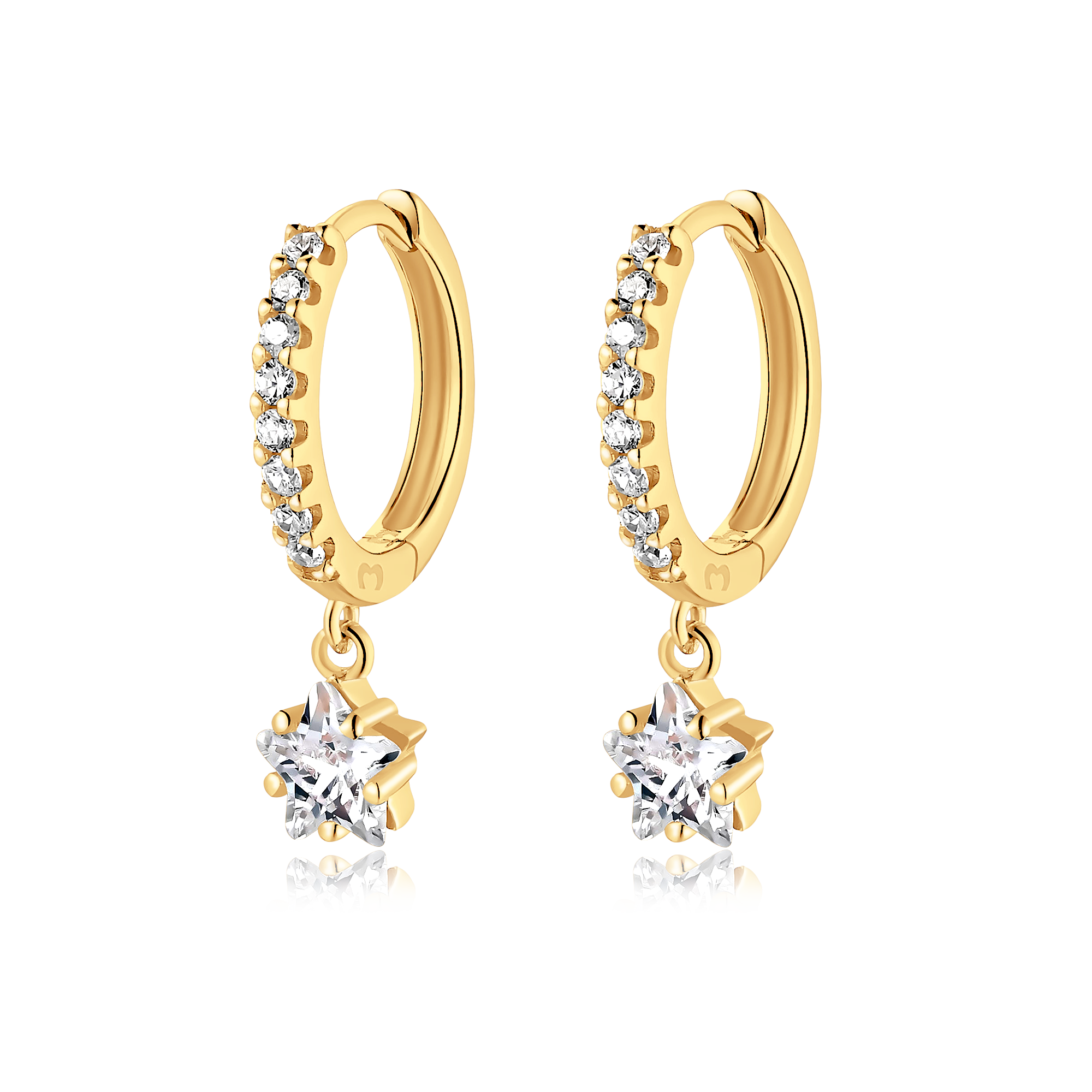 Boucles d'oreilles Étoile Véga