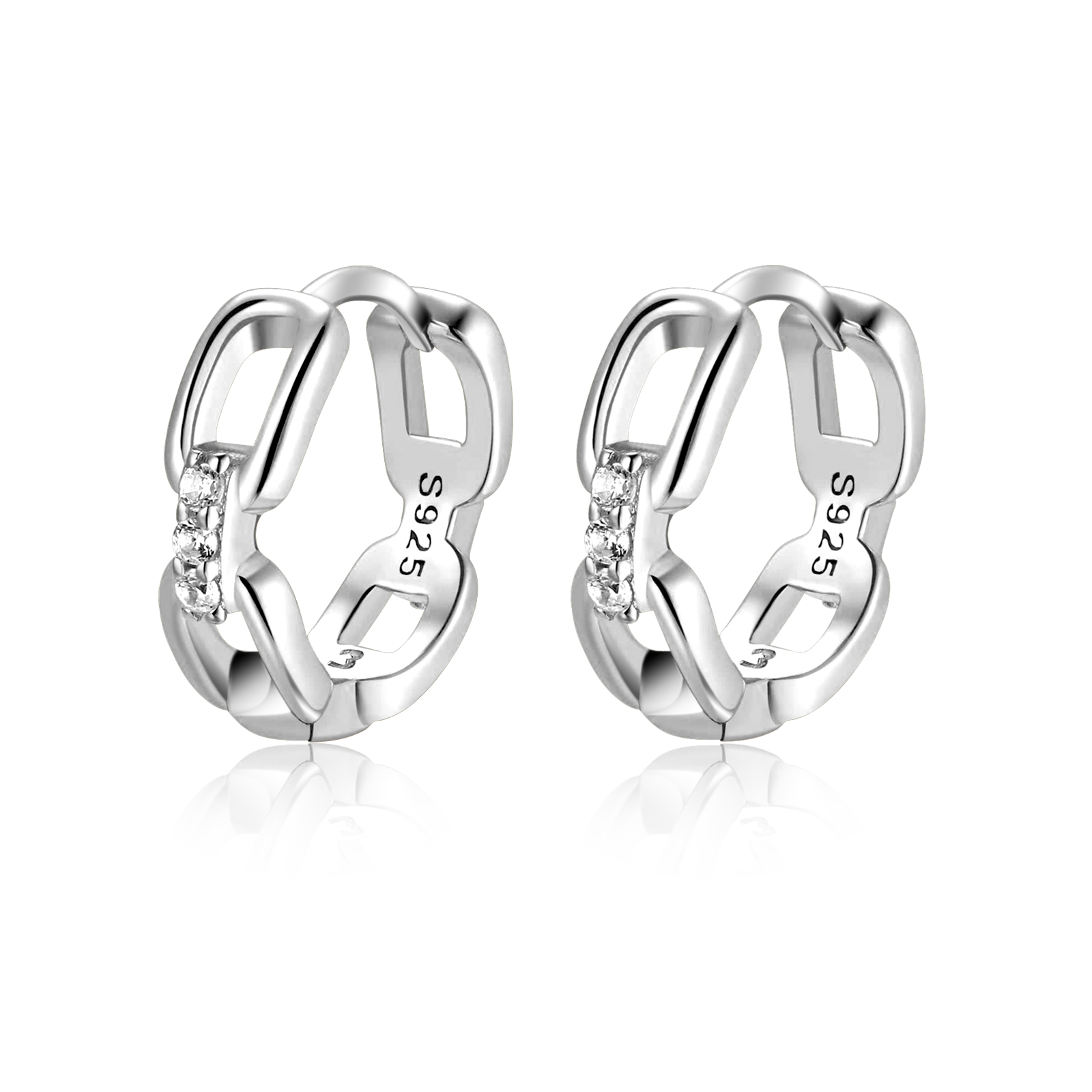 Boucles d'oreilles Maillons