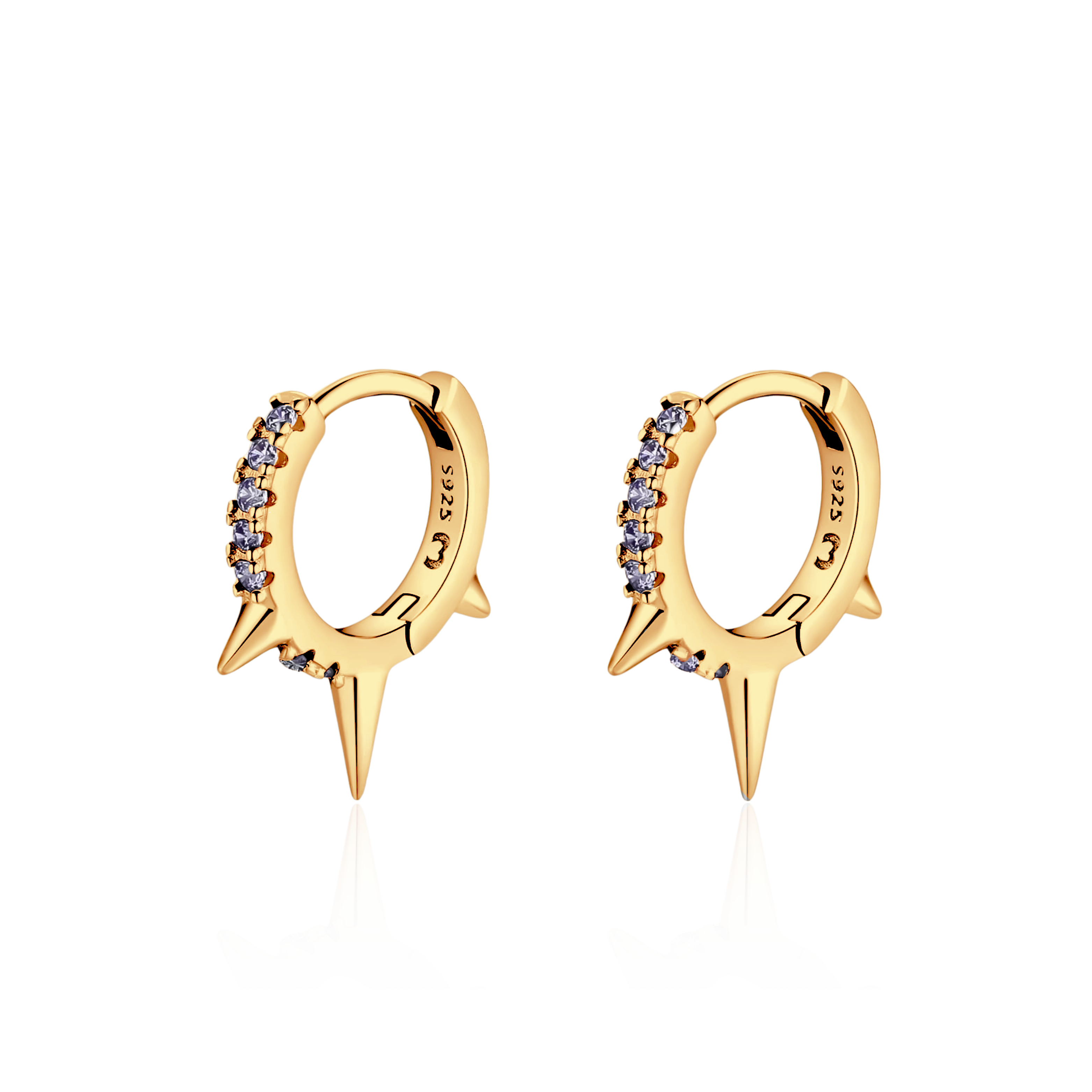 Boucles d'oreilles Mûre Punk
