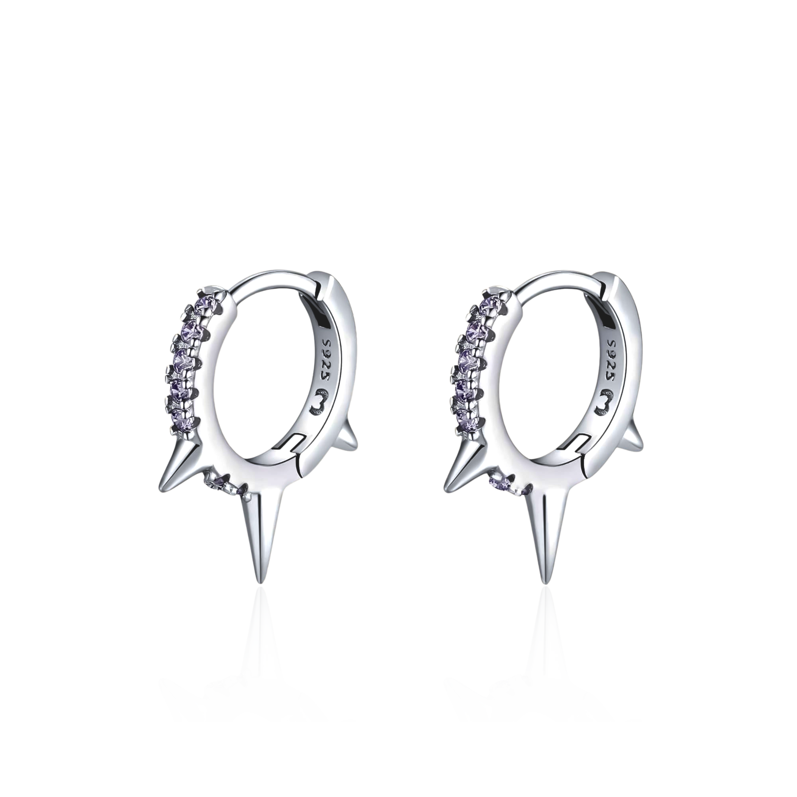 Boucles d'oreilles Mûre Punk