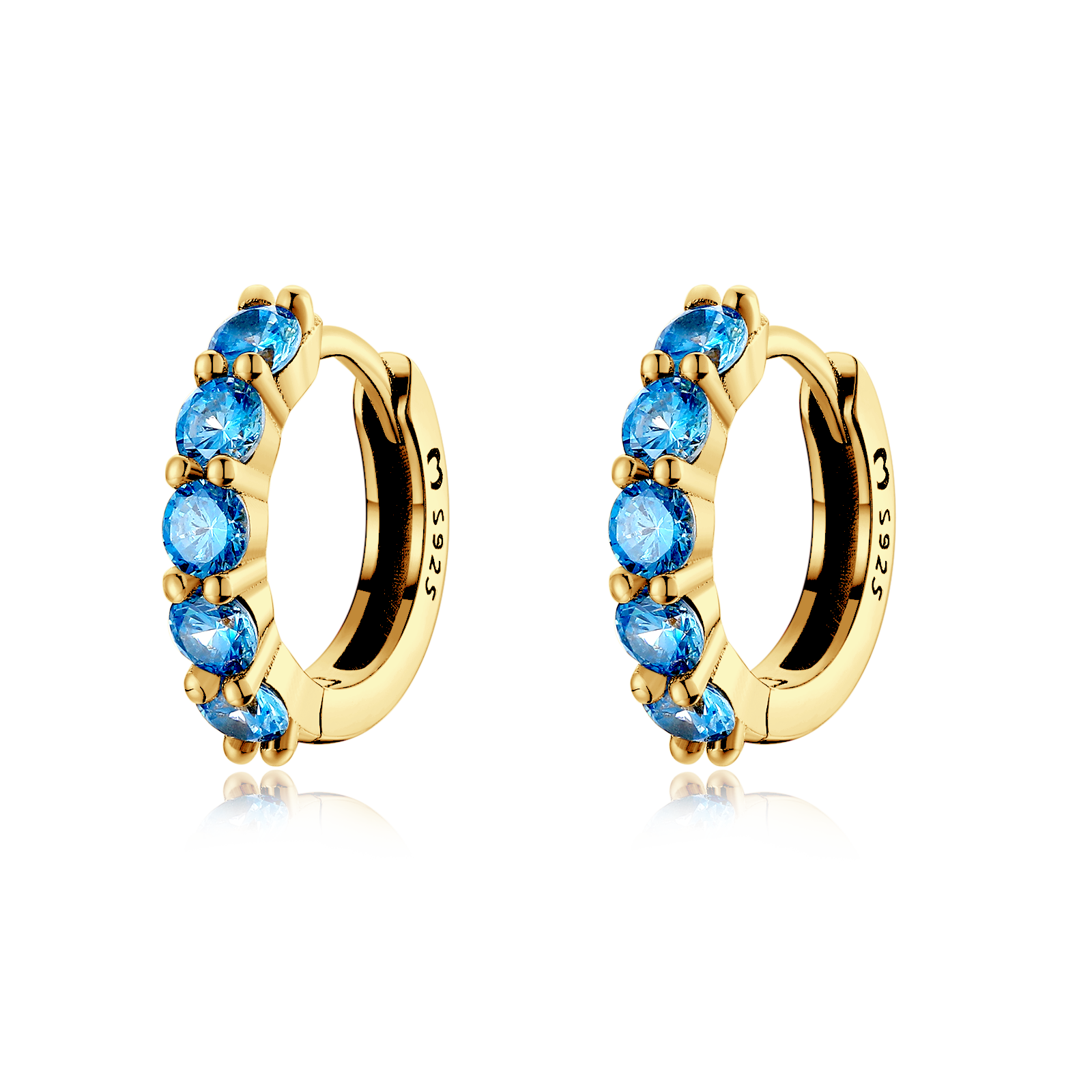 Boucles Marine - LaMaisonDesBijoux