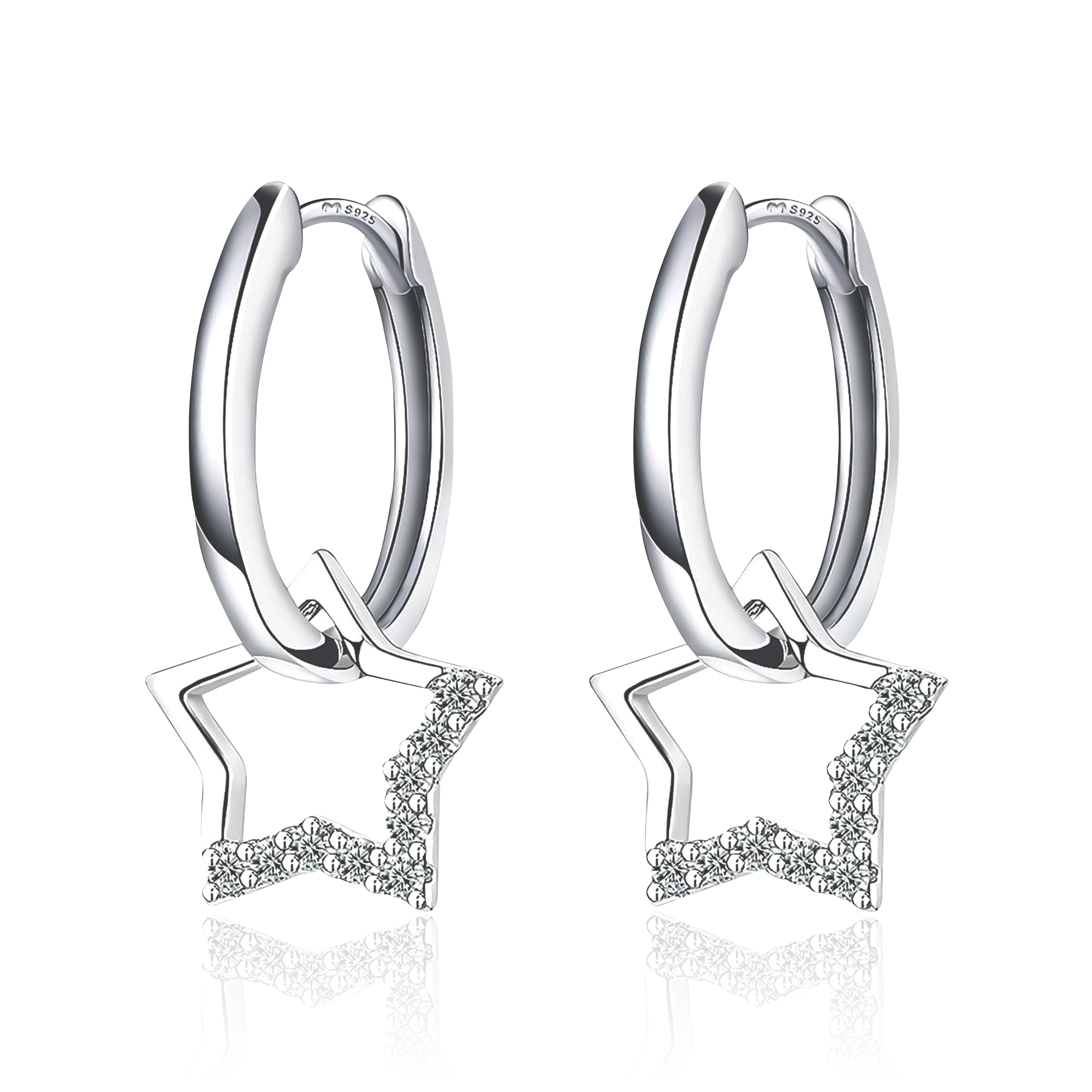 Boucles d'oreilles Charme d'Étoiles