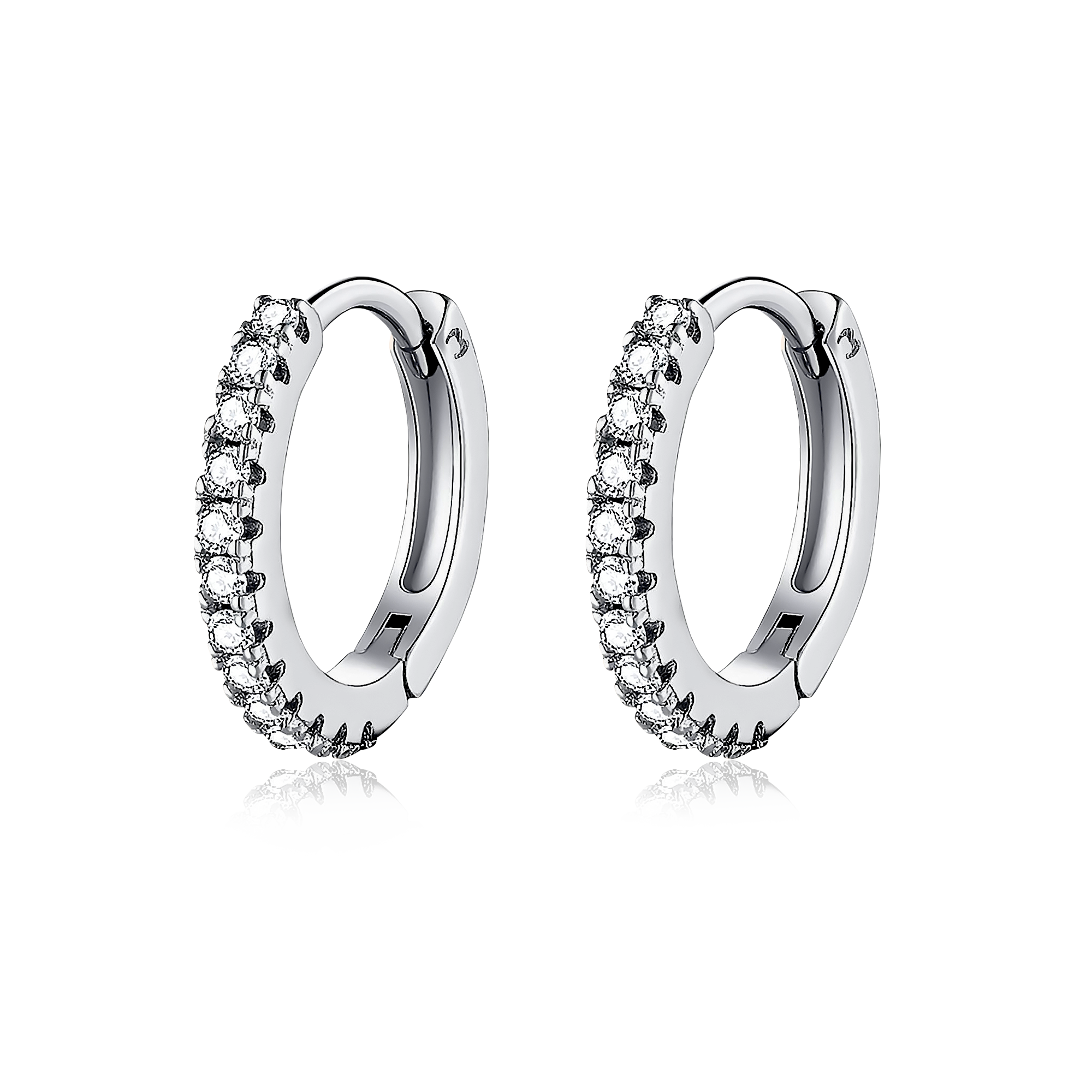Boucles d'oreilles Zirconium
