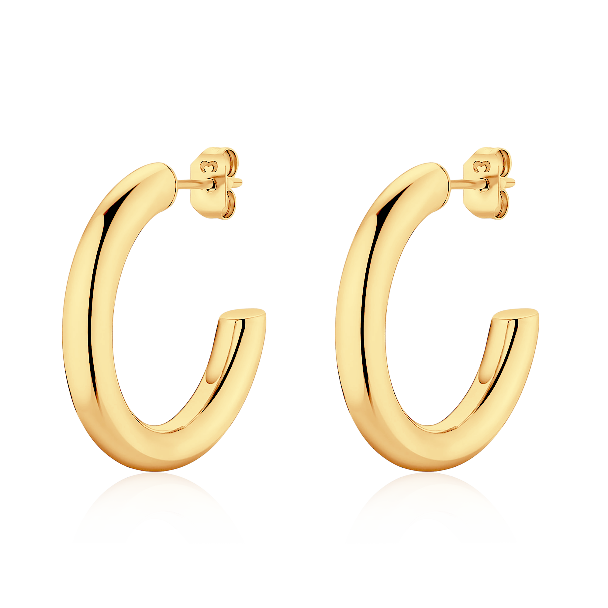 Boucles d'oreilles Demi-anneau Speranta - LaMaisonDesBijoux