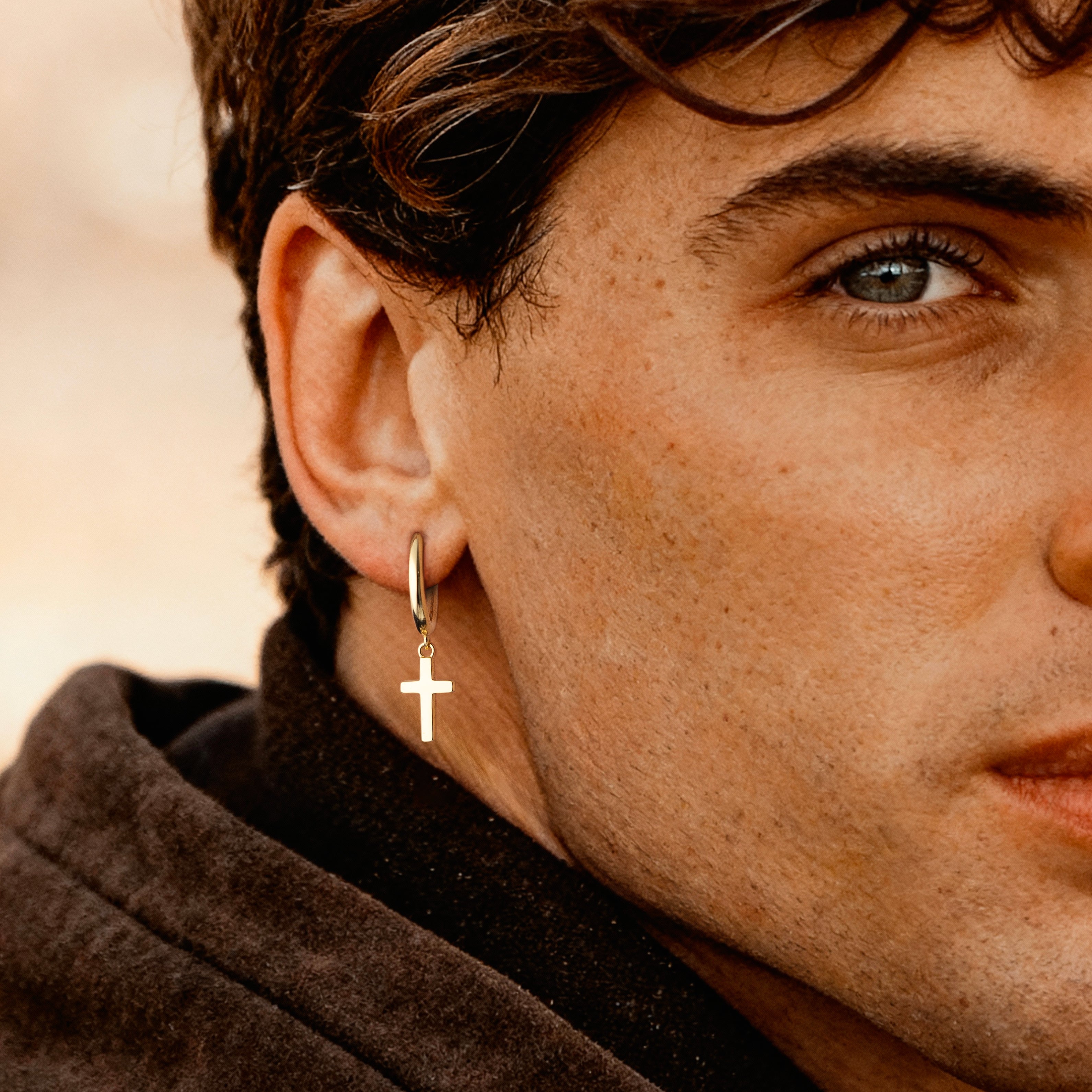 Boucles d'oreilles Homme BRAVE Force